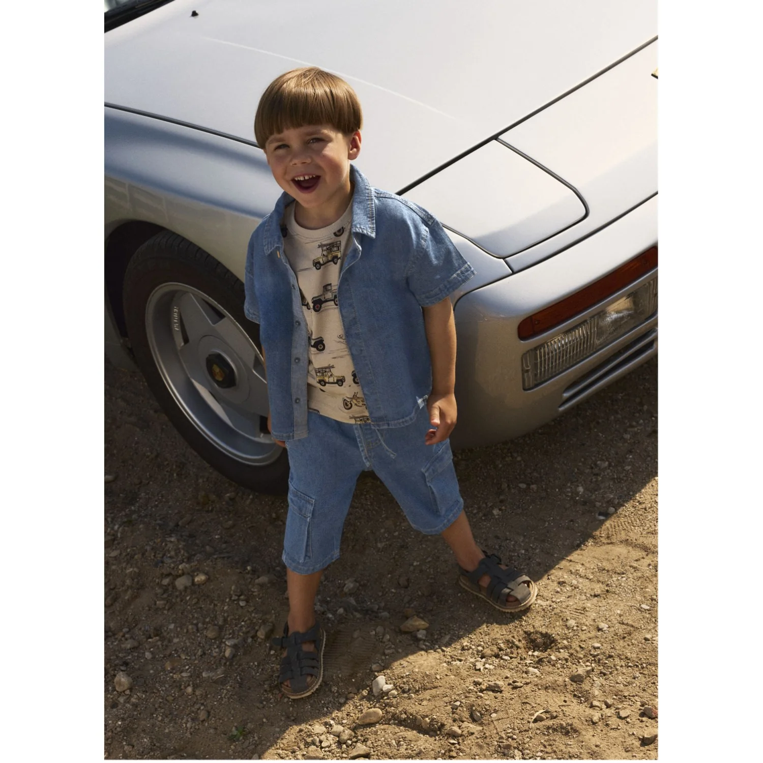Name It Dark Blue Denim Peter Denim Skjorte - Image 2