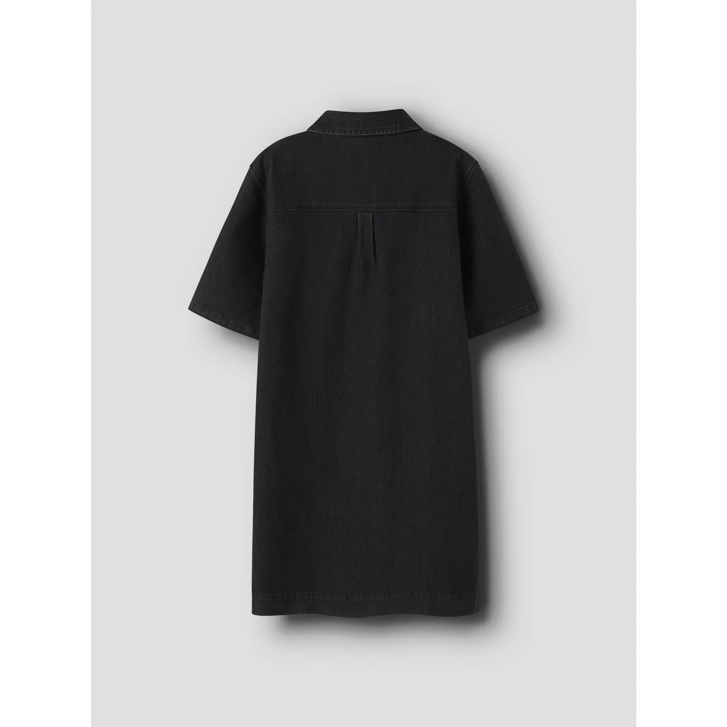 Name It Dark Grey Denim Nkfblake 1/2 Loose Dnm Kjole 6355-Ft R - Image 4