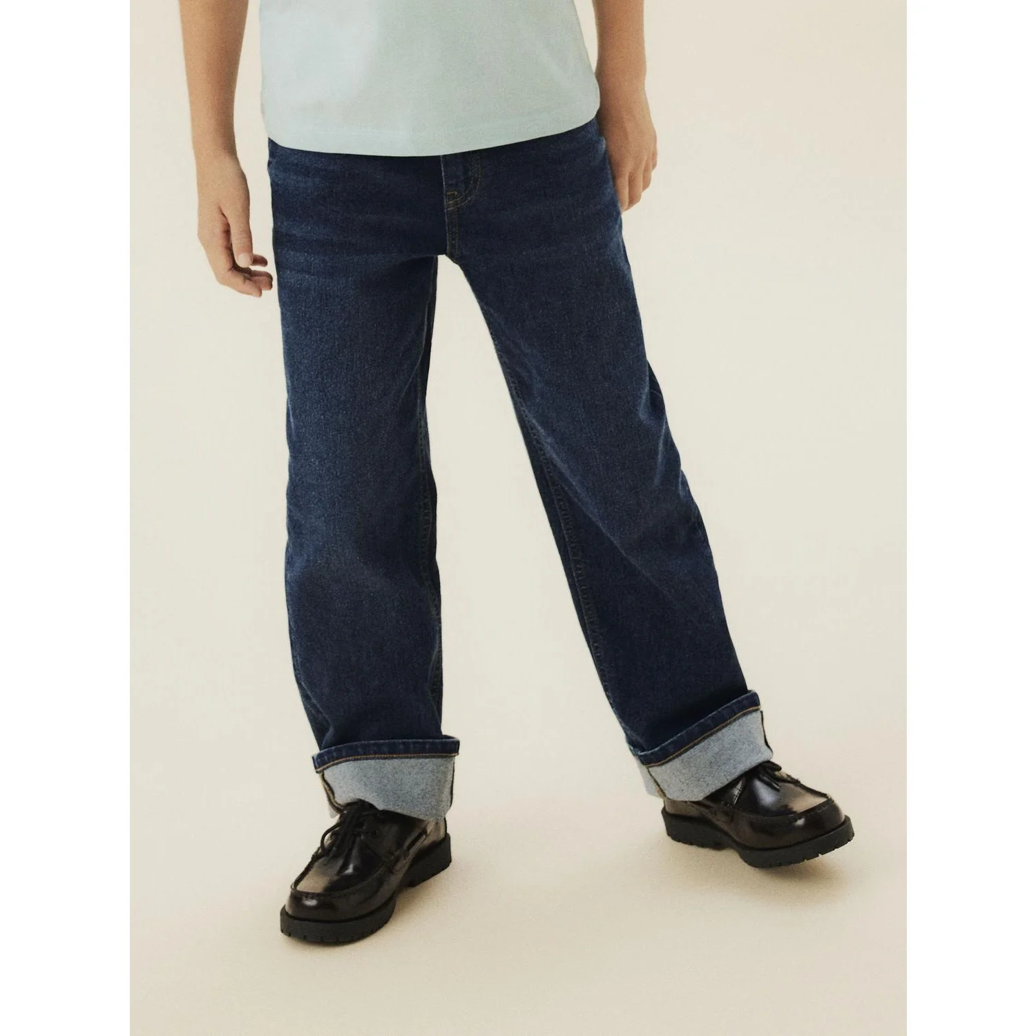 Name It Dark Grey Denim Nkmryan Straight Jeans 8808-Dt Tb - Image 3