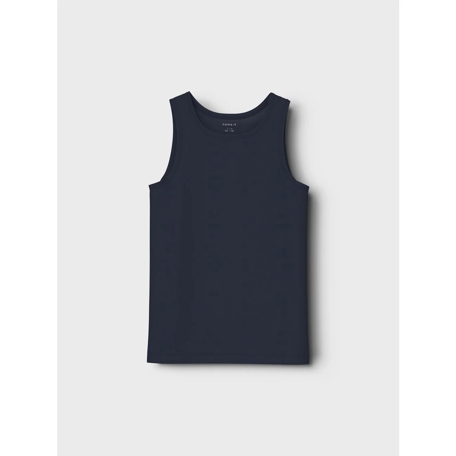 Name It Dark Grey Melange Nkmtank Top 2P Dark Grey Mel Skull Noos - Image 2