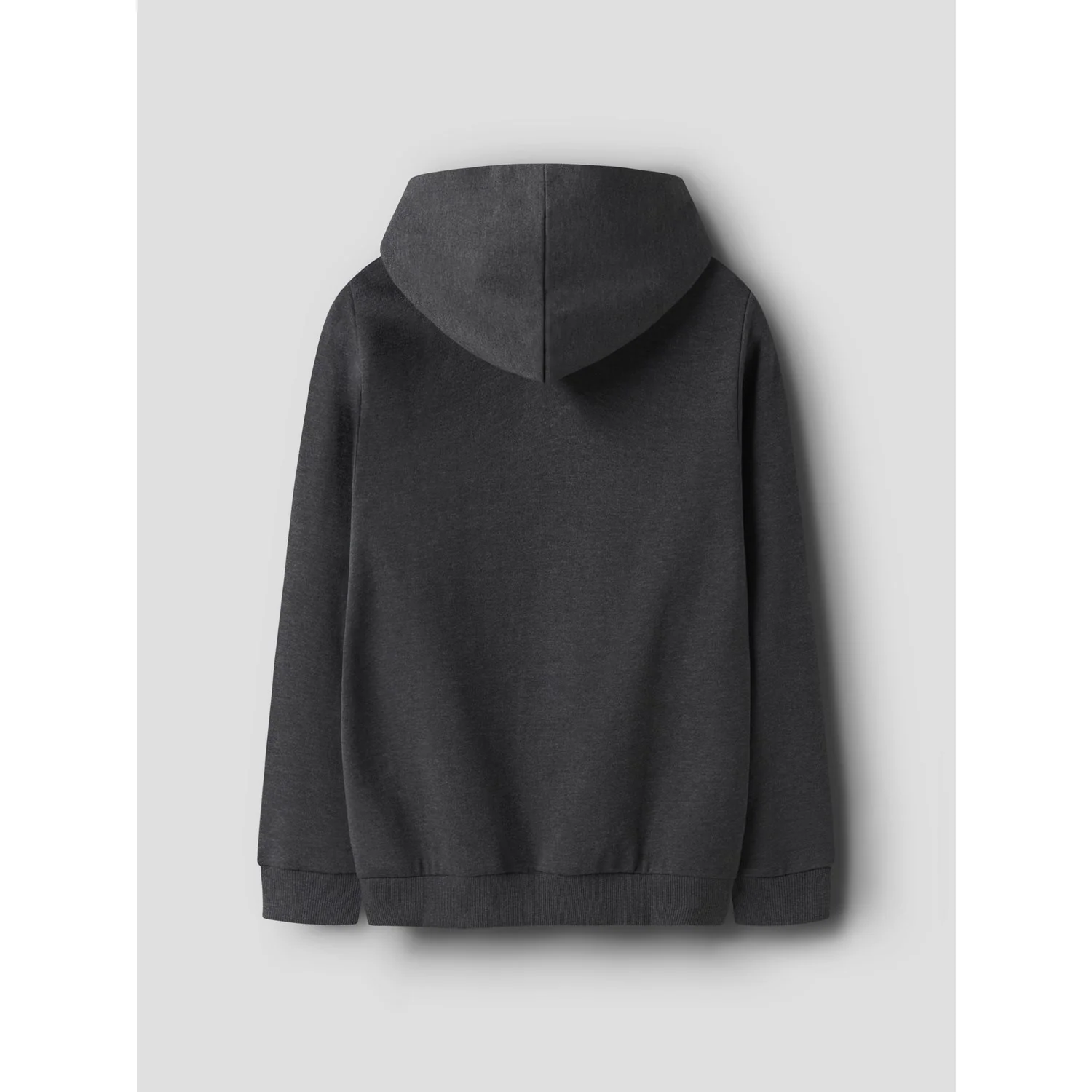 Name It Dark Grey Melange Nkmvimo Ls Sweat Card Bru Noos - Image 3