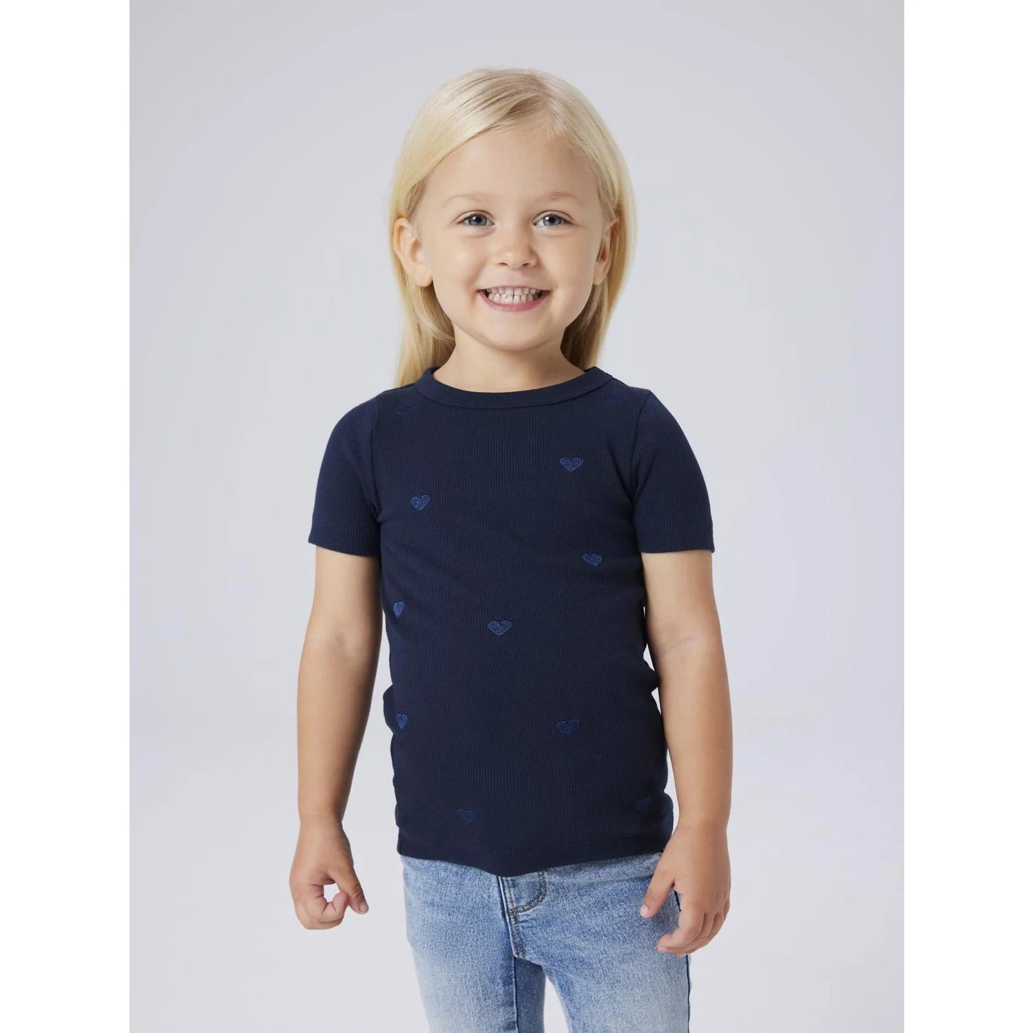 Name It Dark Sapphire Nmfnakal Ss Slim Top Noos - Image 4