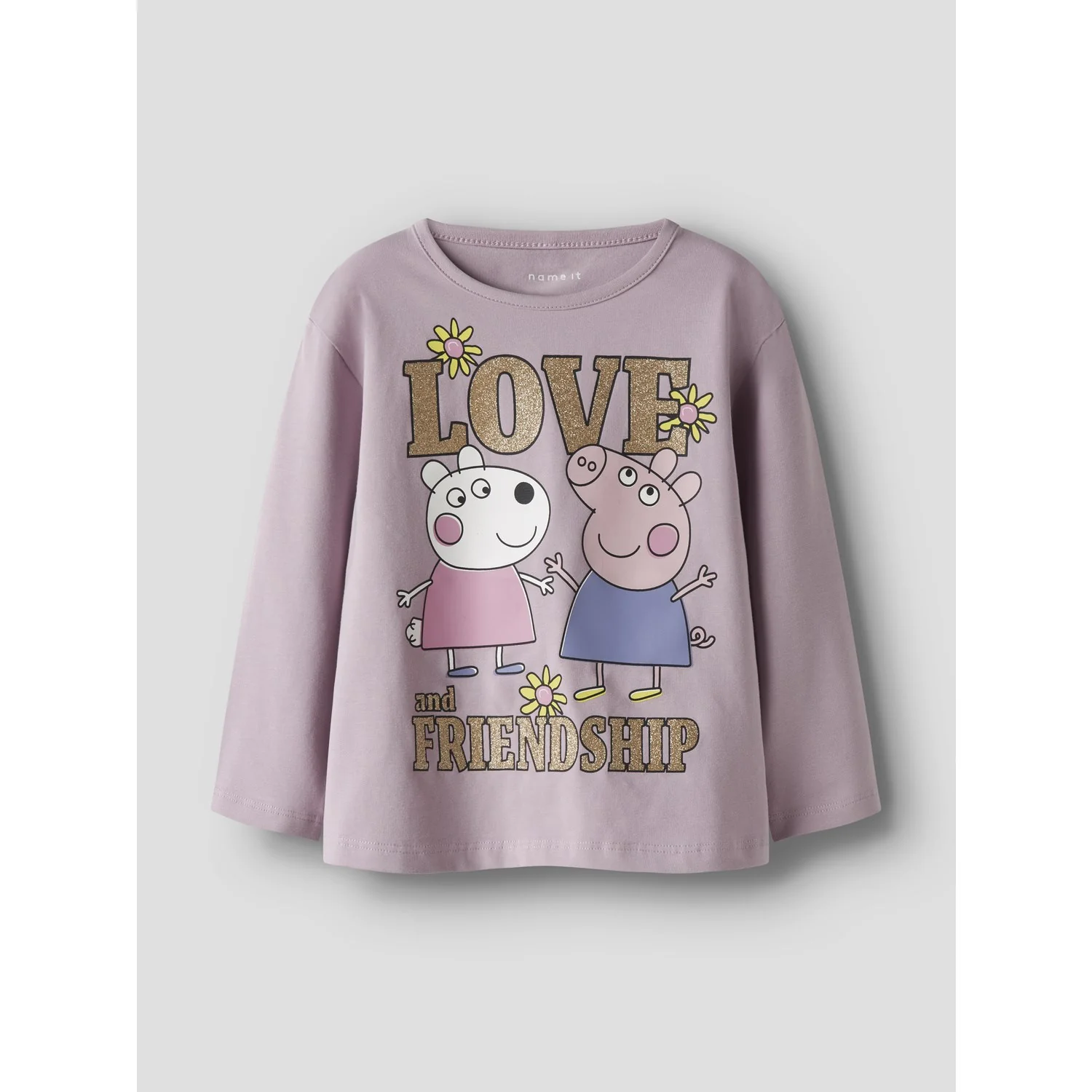 Name It Dawn Pink Nmfdada Peppa Ls Nreg Top Box Cplg - Image 4
