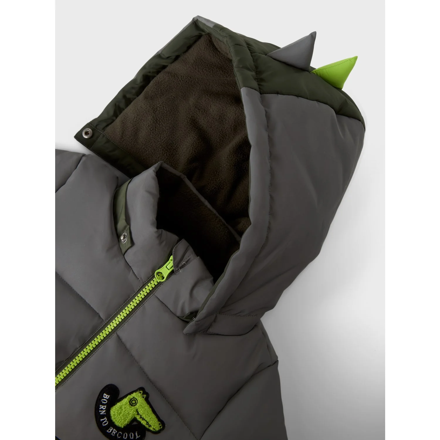 Name It Deep Depths Nmmmorten Puffer Jacket Dino Detail1 - Image 4