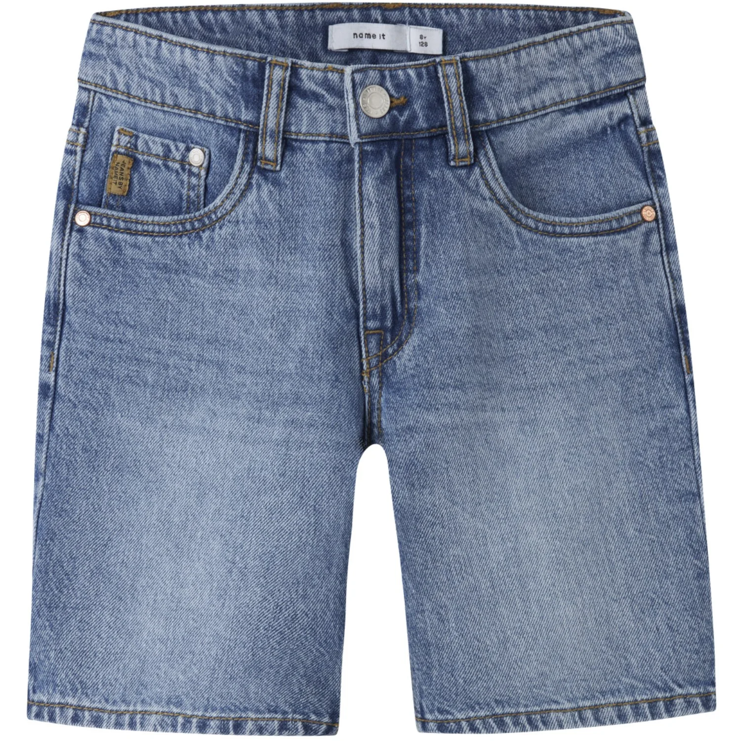 Name It Denim Blue Nkmryan Reg L Dnm Shorts 6750-Dm Noos