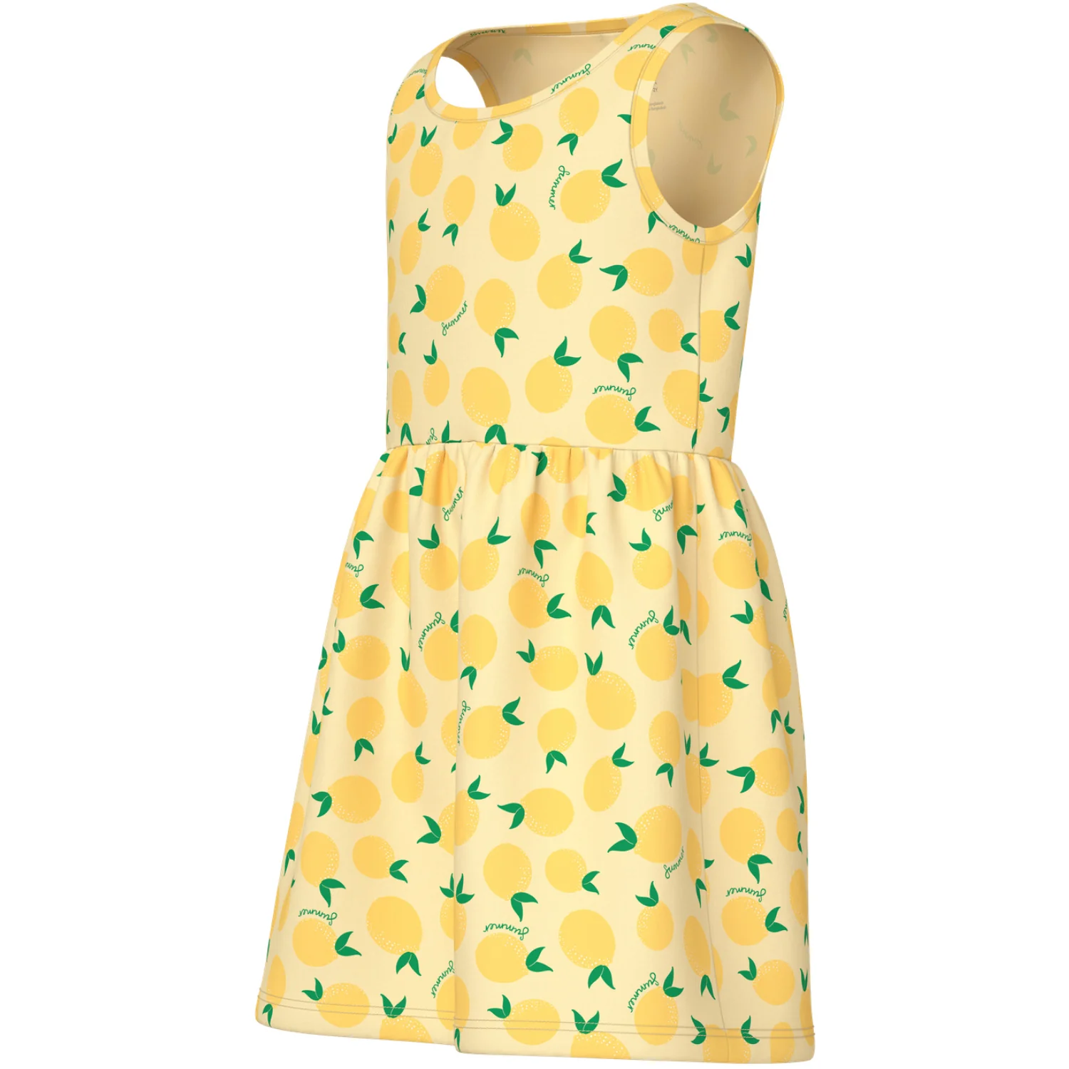 Name It Double Cream Lemons Nmfvineo Tank Kjole - Image 3