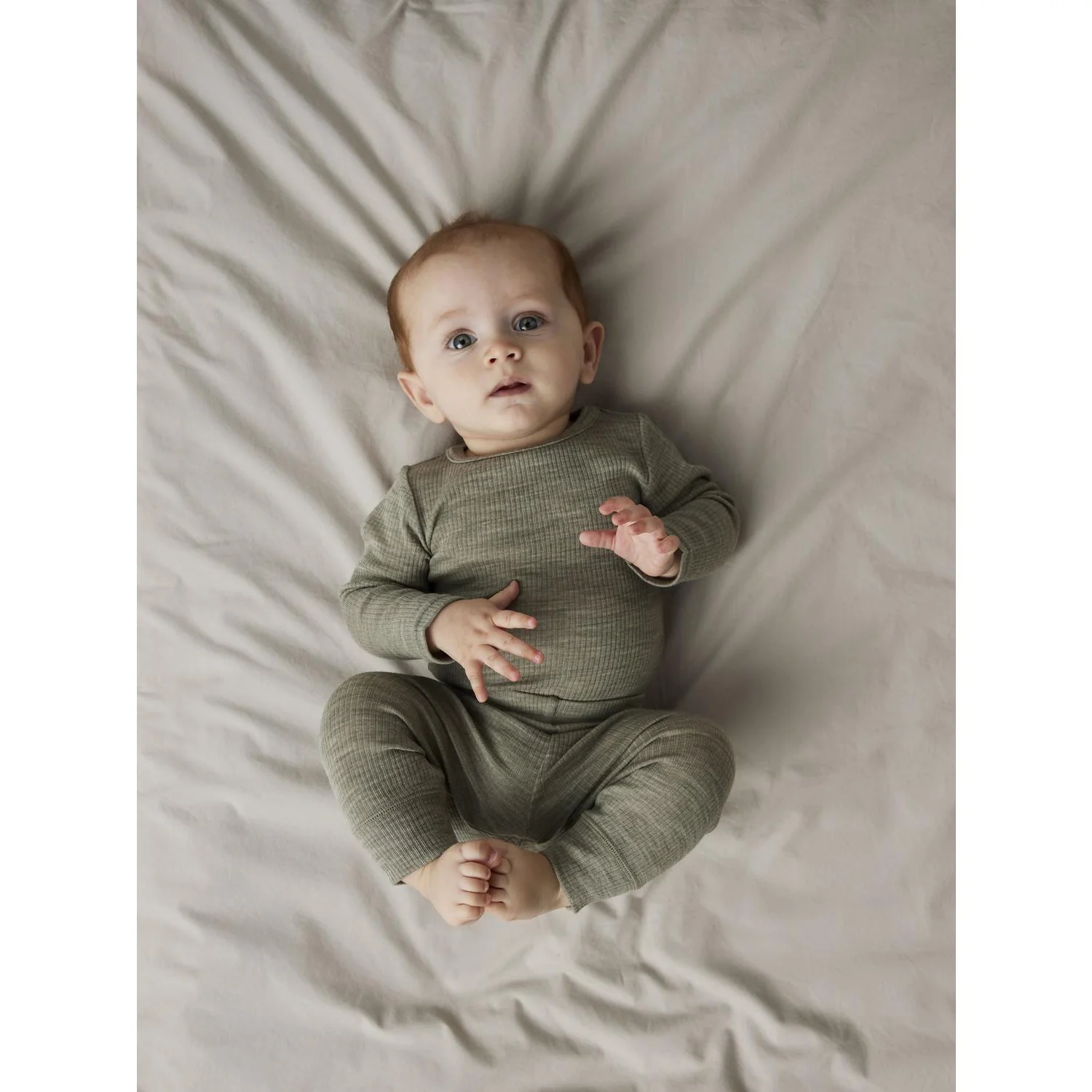 Name It Dried Sage Nbnwax Uld Rib Leggings Noos - Image 2