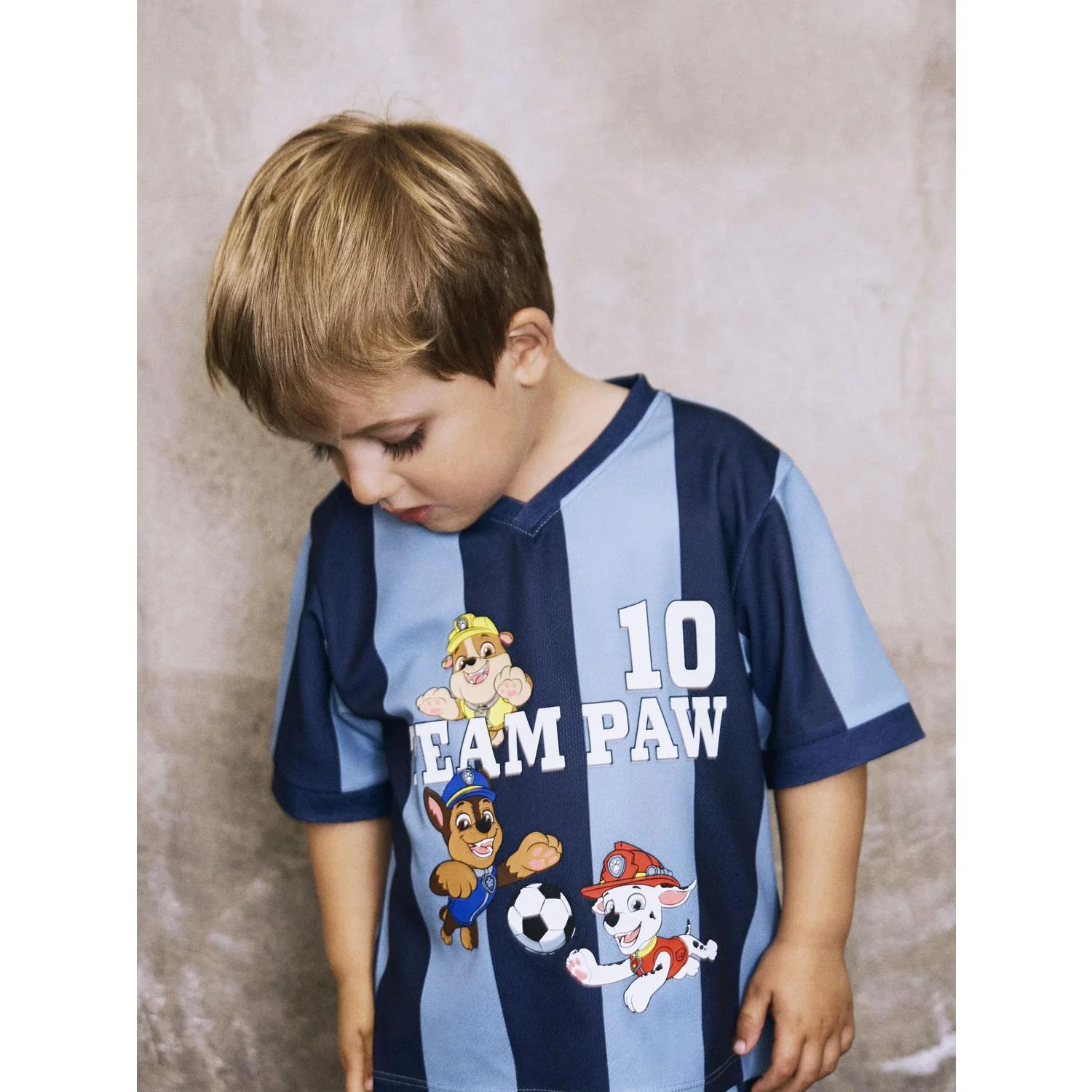 Name It Dusty Blue Nmmjakari Paw Nreg Poly Top Cplg - Image 3