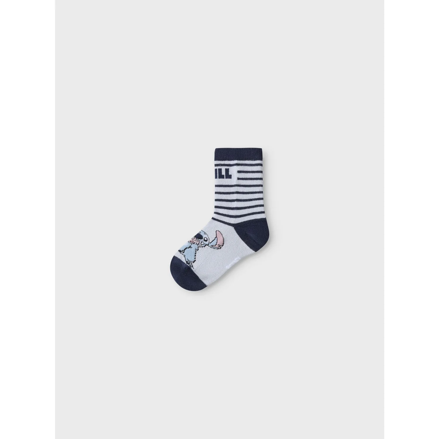 Name It Dusty Blue Nmmjermaine Stitch 3P Strømper Wdi - Image 3
