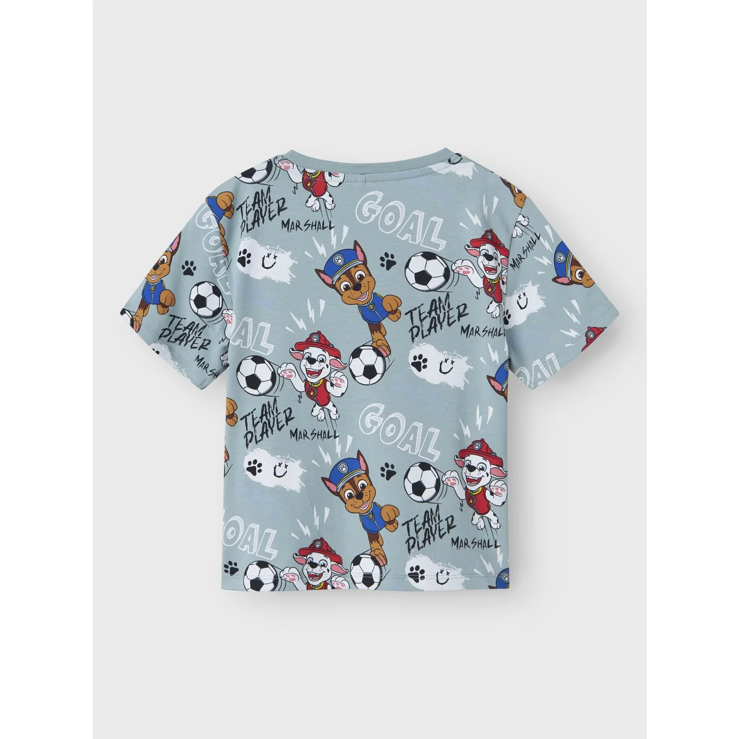 Name It Dusty Blue Nmmjubi Paw Nreg Ss Top Cplg - Image 3