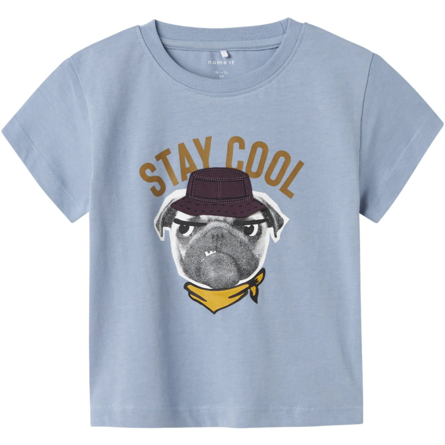 Name It Dusty Blue Nmmkai Ss Nreg Top Box