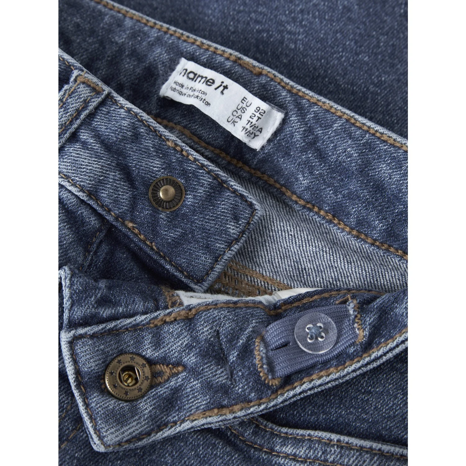 Name It Faded Denim Nmfbella Balloon Jeans 2441-Sm Noos - Image 5