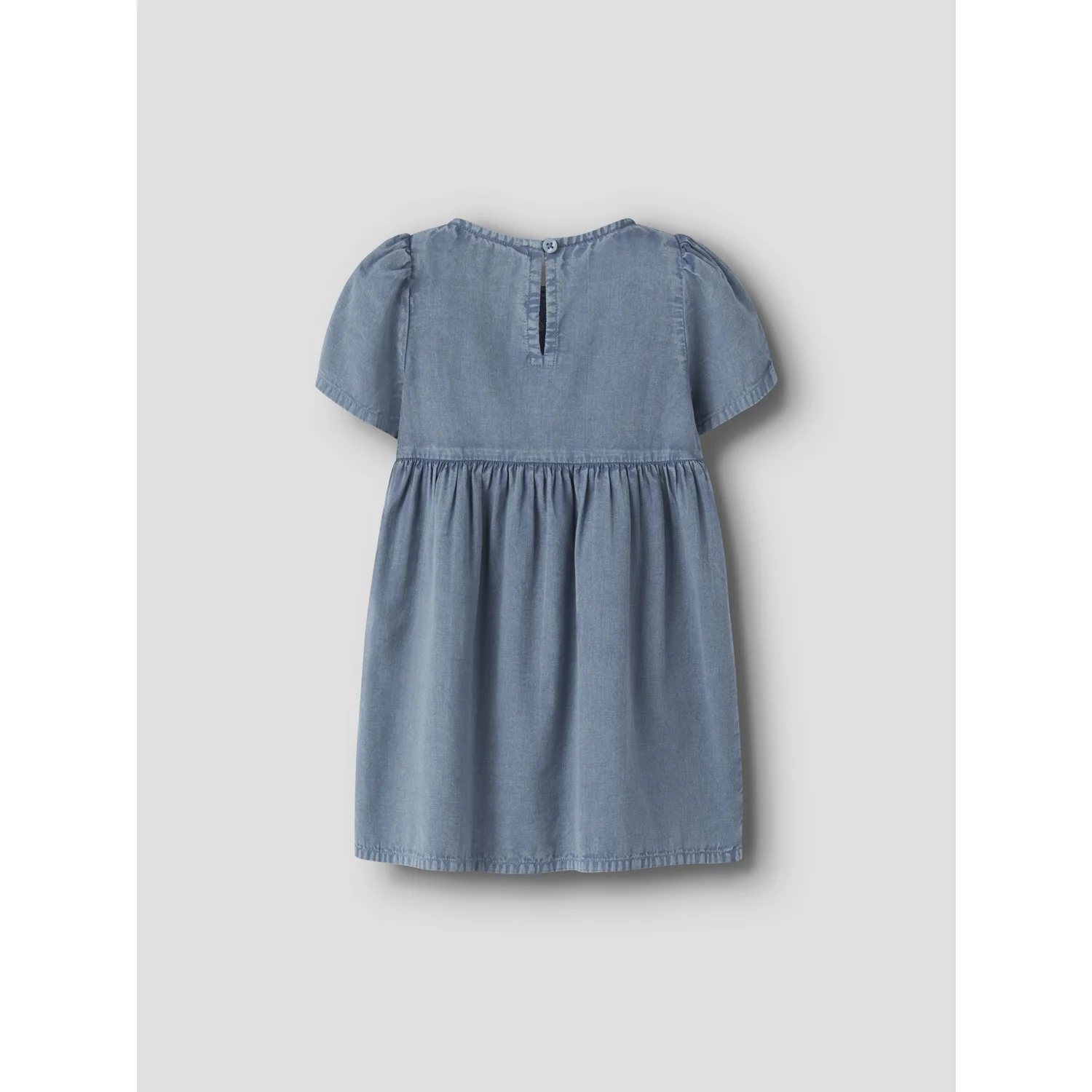 Name It Faded Denim Nmfherta Ss Kjole - Image 2