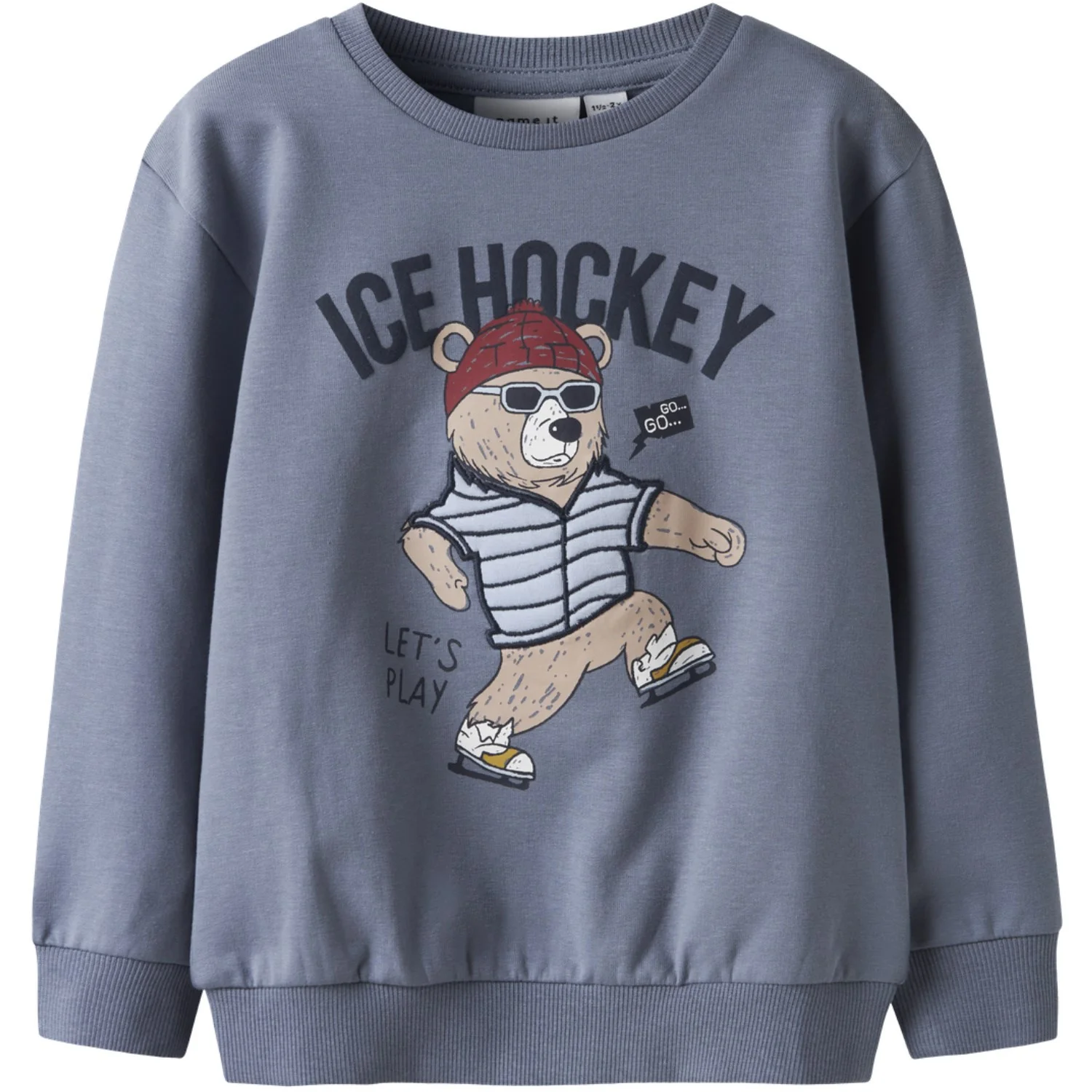 Name It Flint Stone Nmmsaxo Ls Nreg Sweat Bru Box