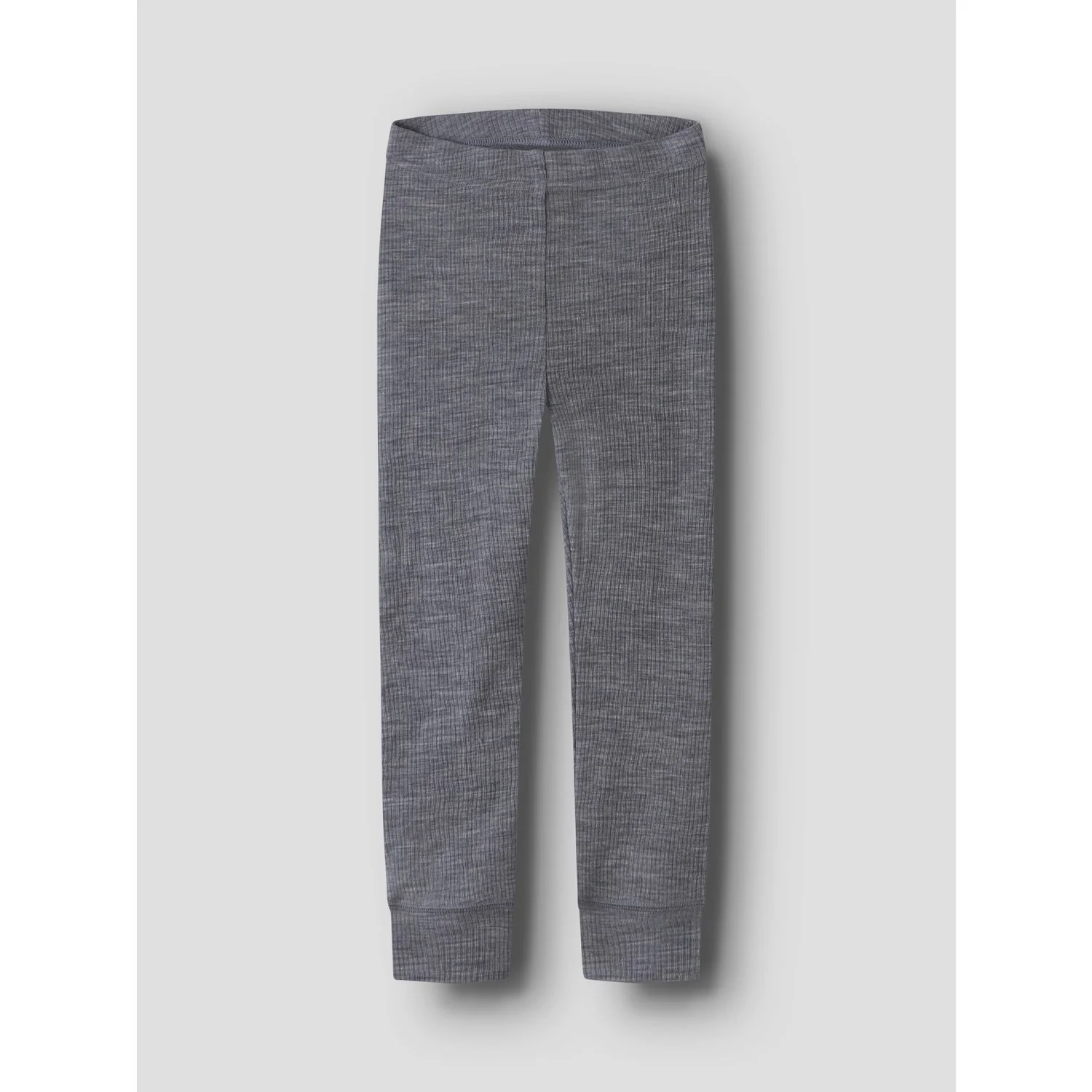 Name It Folkstone Gray Nmnwax Uld Rib Leggings Noos - Image 3