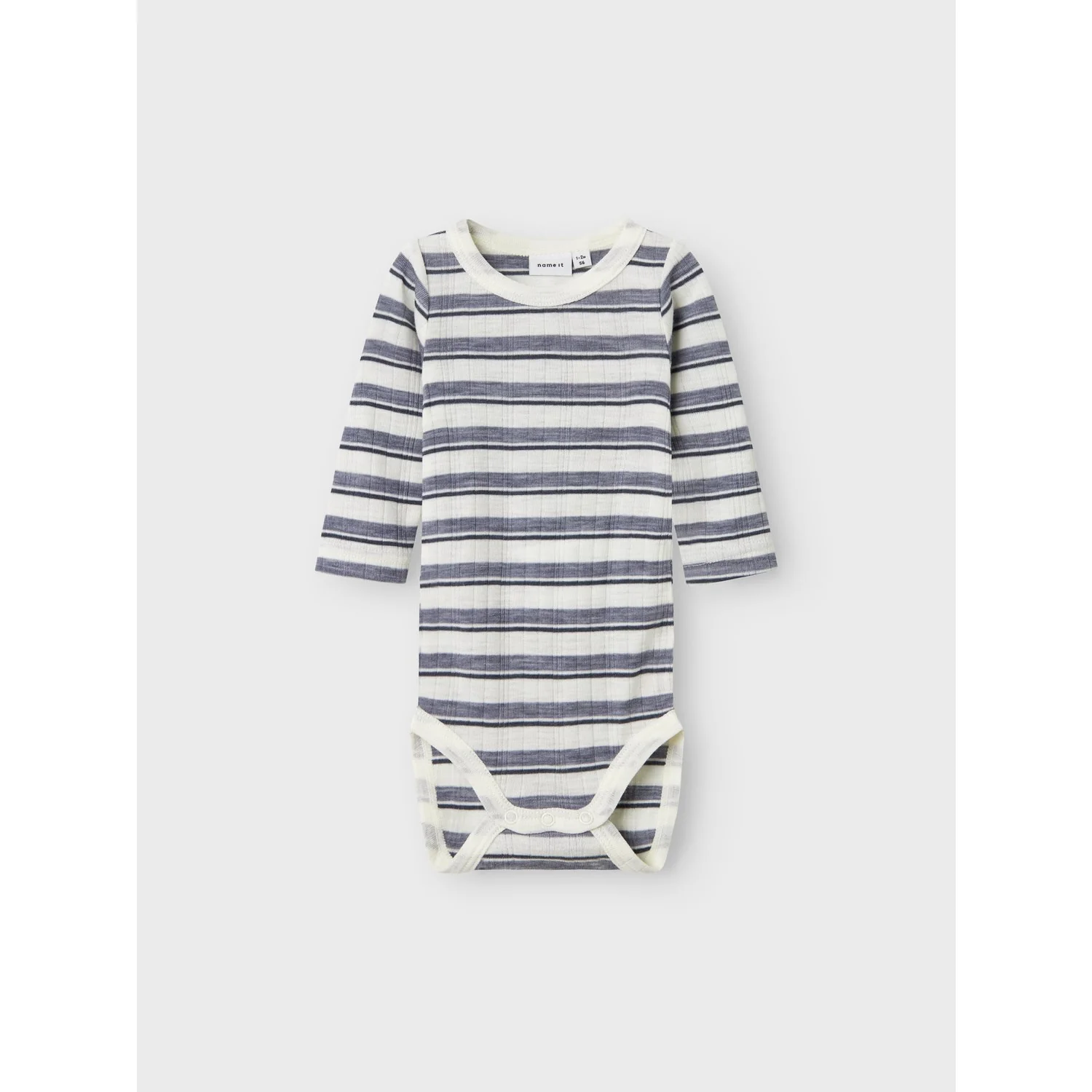 Name It Folkstone Gray Snow White Nbmwang Uld Needle Ls Body Noos - Image 8