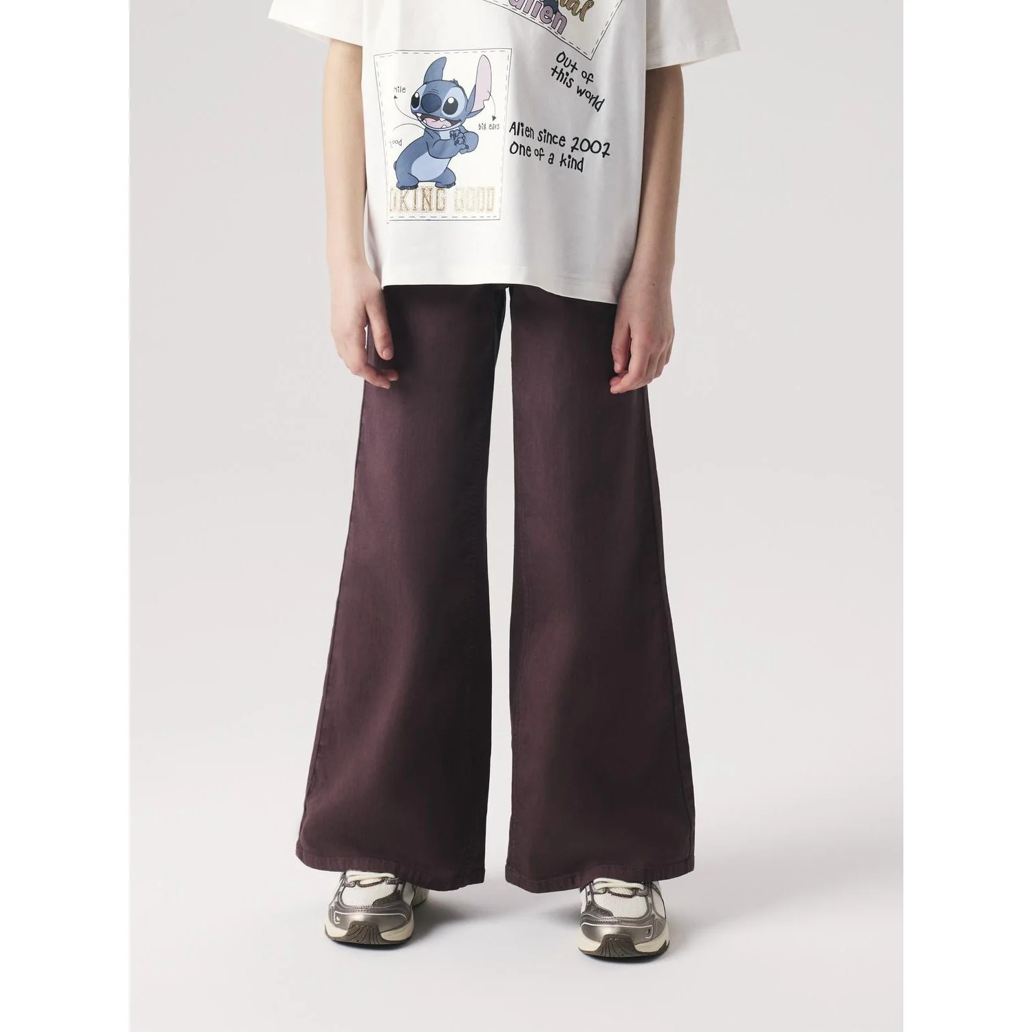 Name It French Roast Nkfrose Wide Twi Bukser 1115-Tp Noos - Image 3