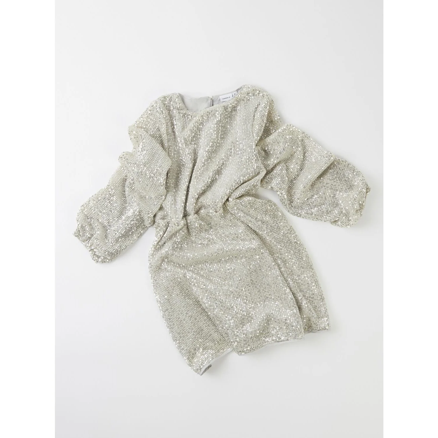 Name It Frosted Almond Nkfrantella Ls Kjole - Image 3