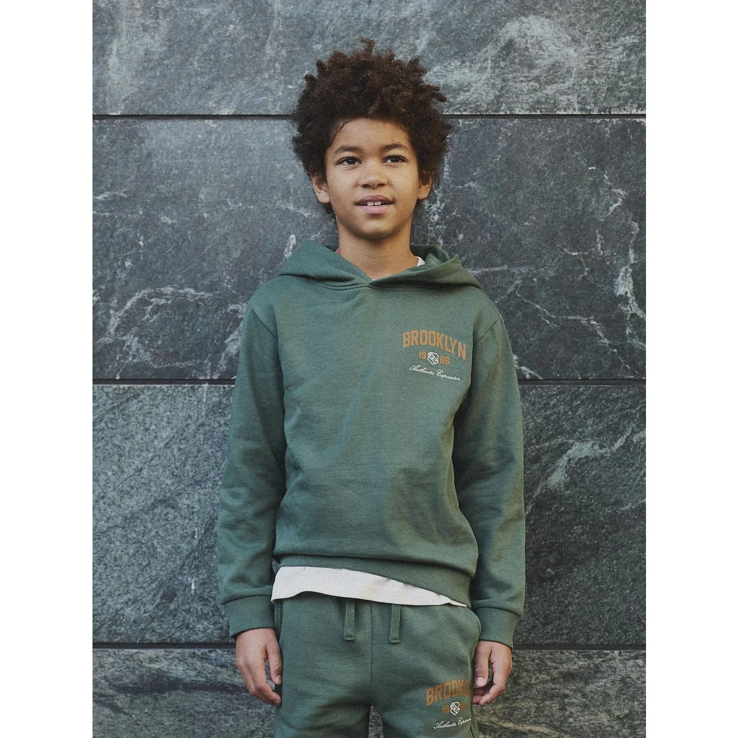 Name It Garden Topiary Nkmnewi Ls Nreg Sweat Wh Bru - Image 3