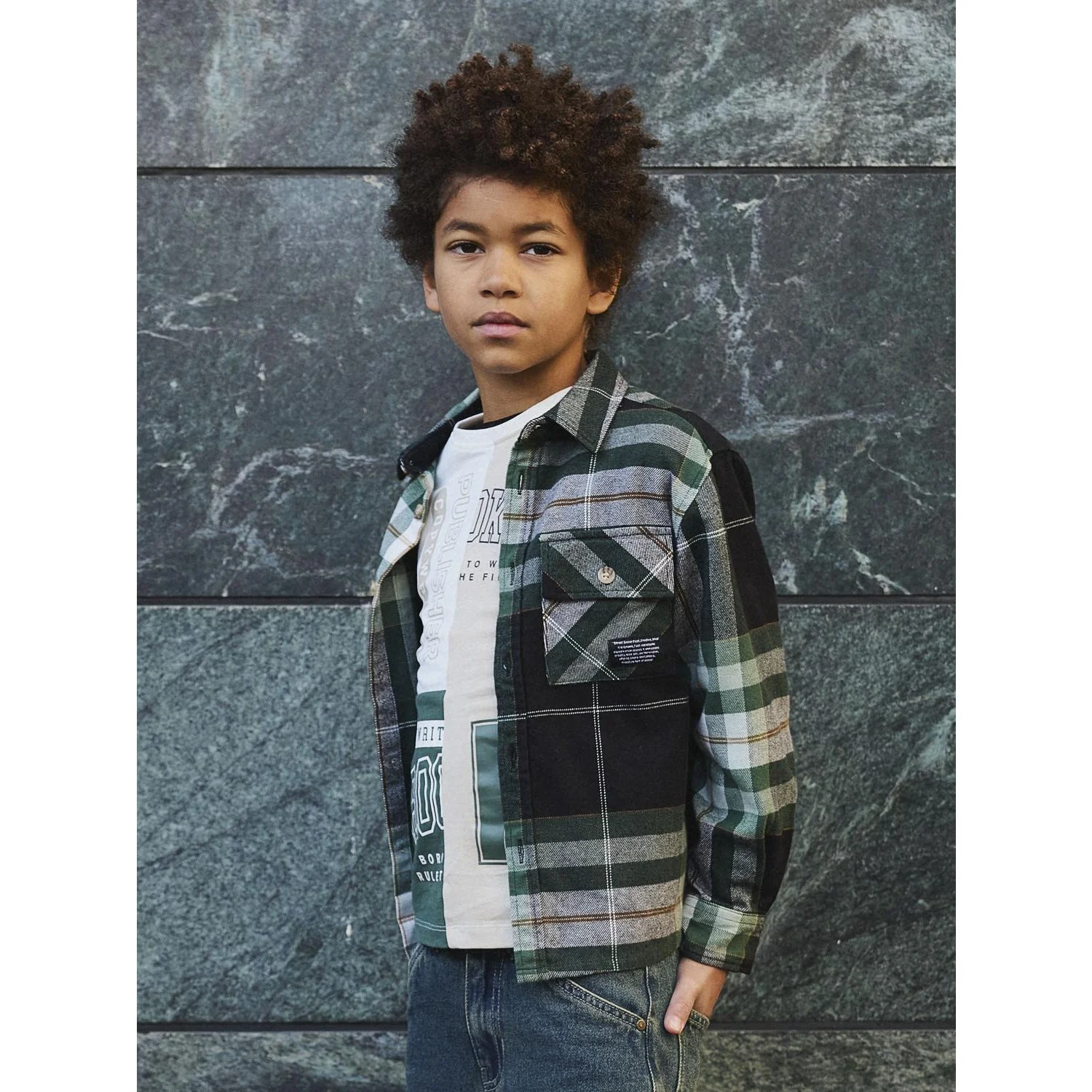 Name It Garden Topiary Nkmnorris Ls Overshirt - Image 3
