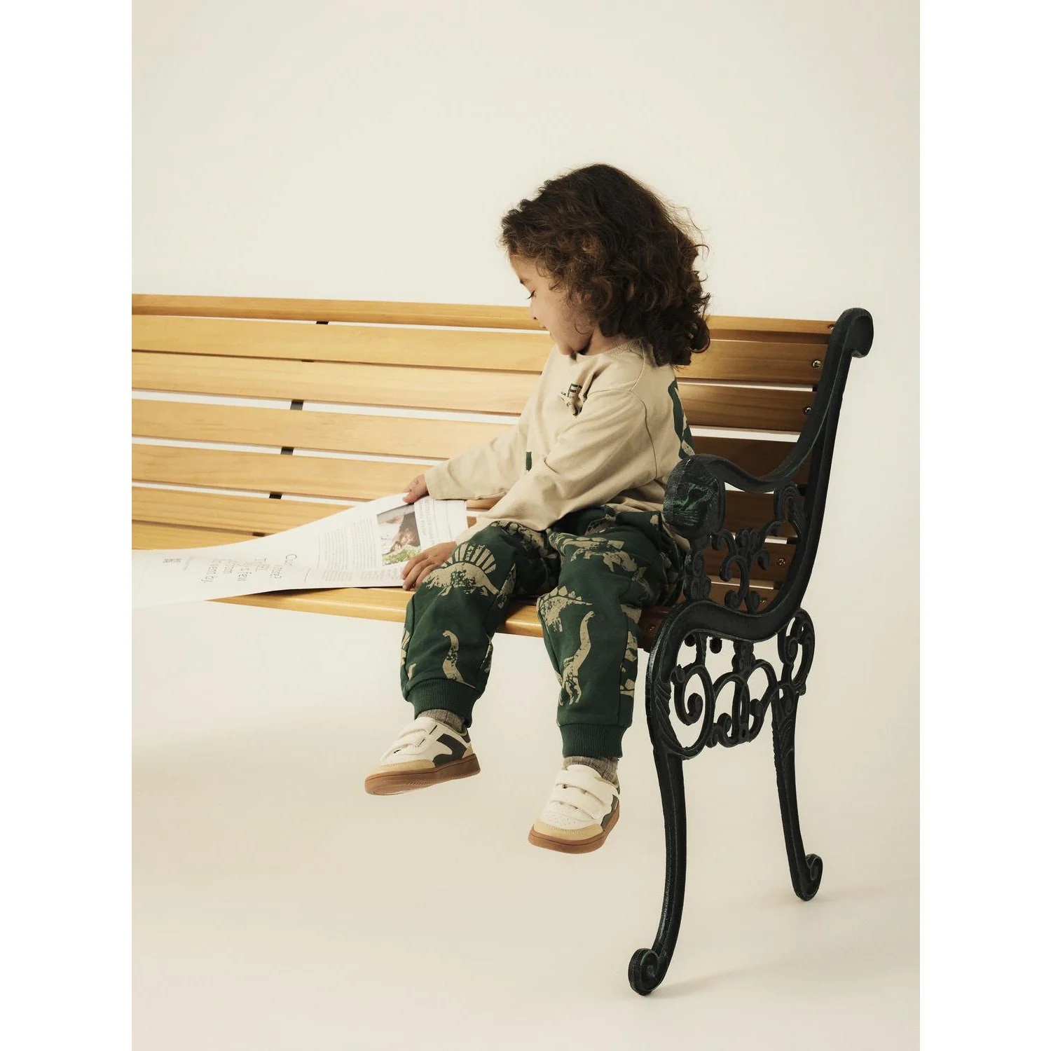 Name It Garden Topiary Nmmnilaus Nreg Sweat Bukser Bru - Image 2