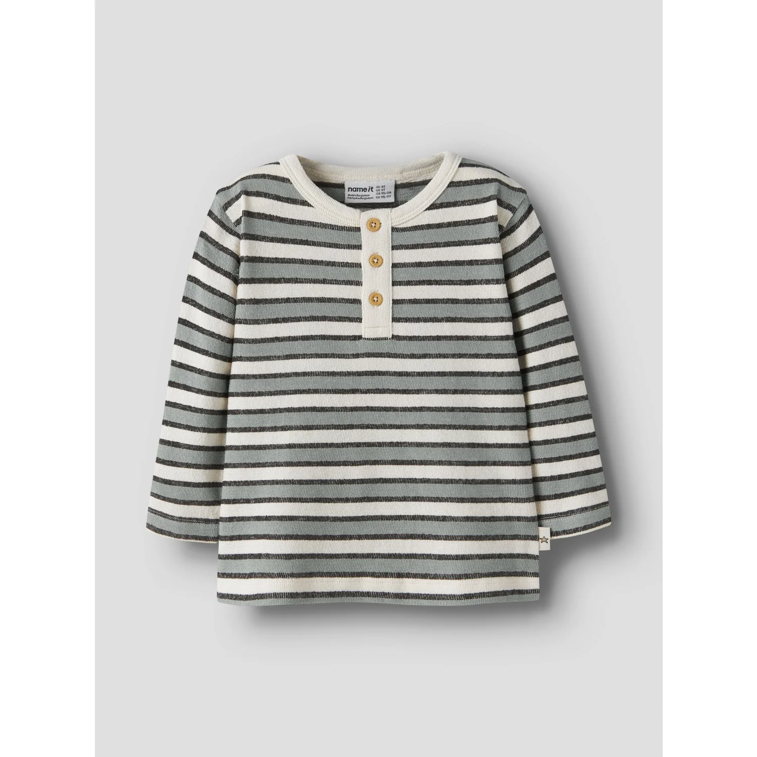 Name It Green Milieu Nmmlajus Ls Nreg Top - Image 2