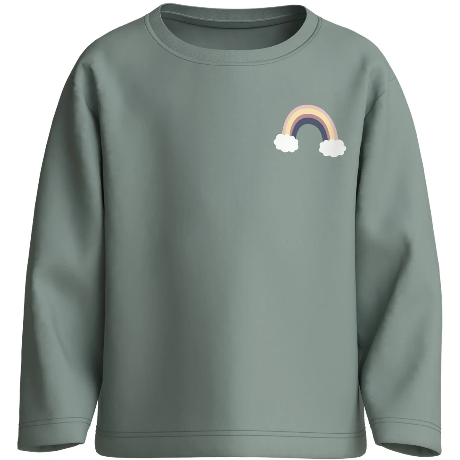 Name It Green Milieu Rainbow Nmfveen Ls Nreg Top