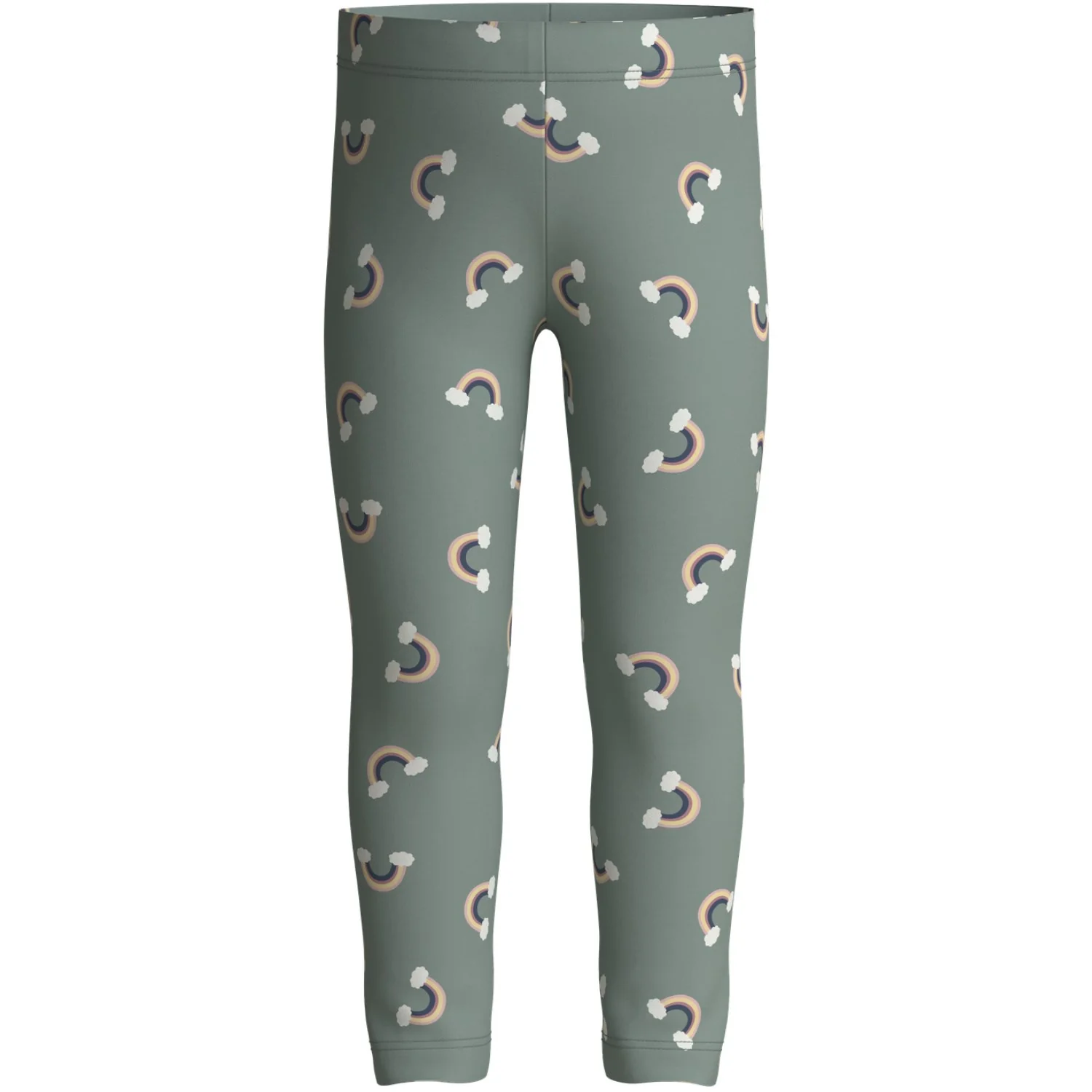 Name It Green Milieu Rainbow Nmfvivian Aop Leggings