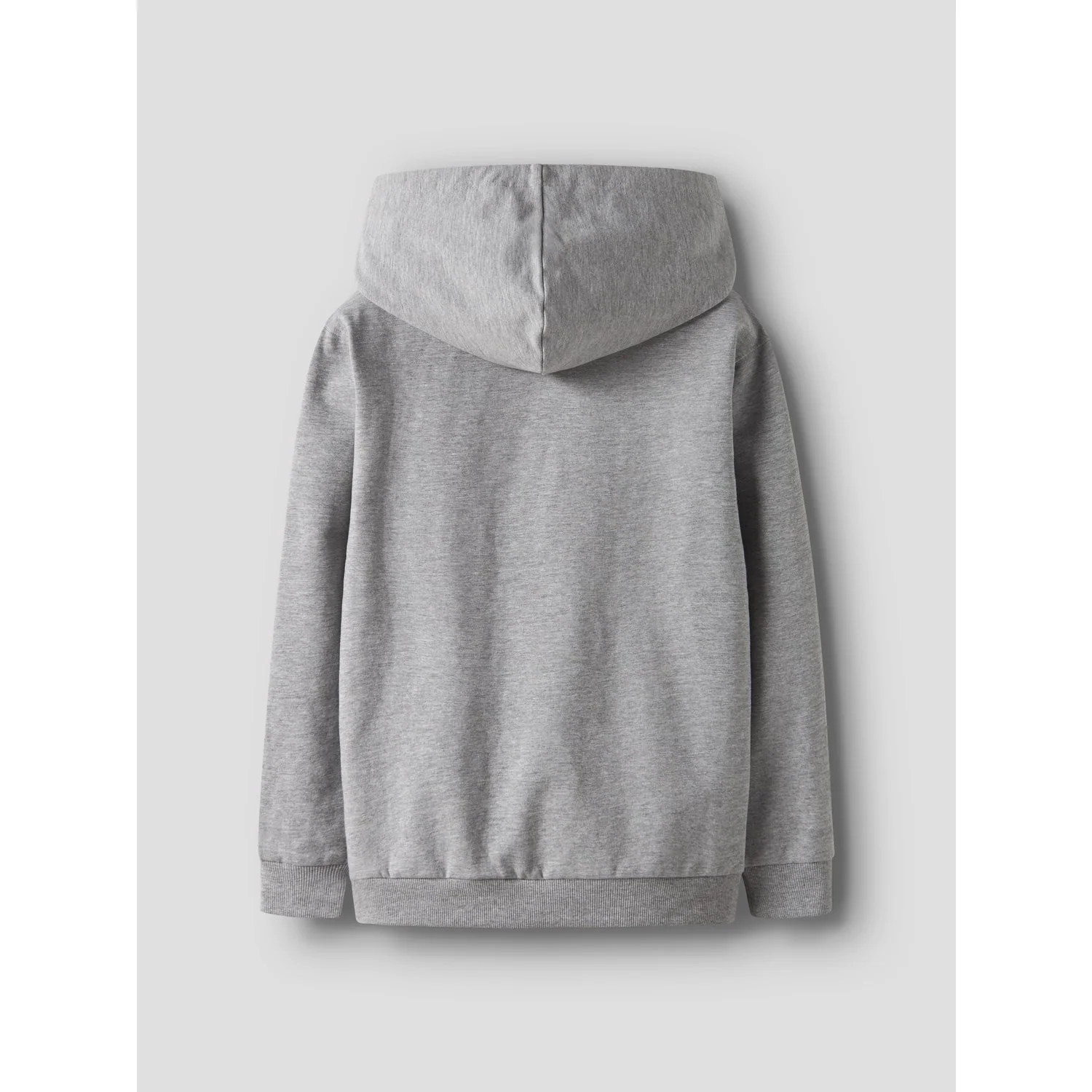 Name It Grey Melange Nkmsteven Ls Nreg Sweat Wh Bru - Image 5