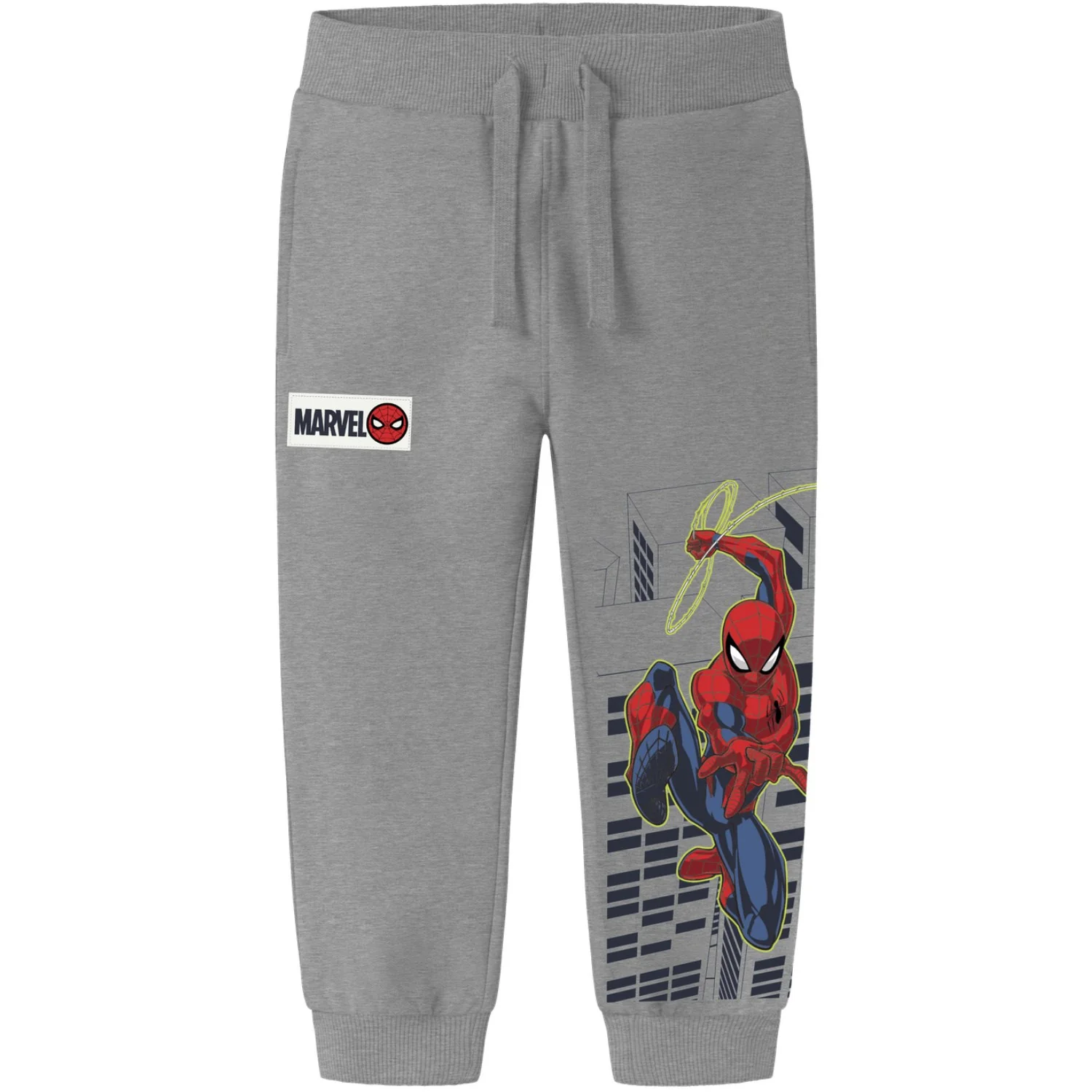 Name It Grey Melange Nmmdion Spider Nreg Swe Bukser Unb Mar