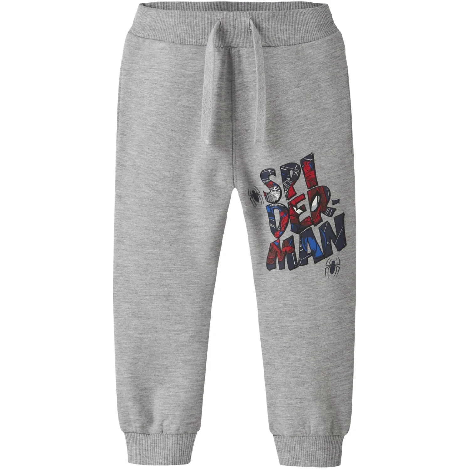 Name It Grey Melange Nmmfloyd Spider Nreg Swe Bukser Bru Mar