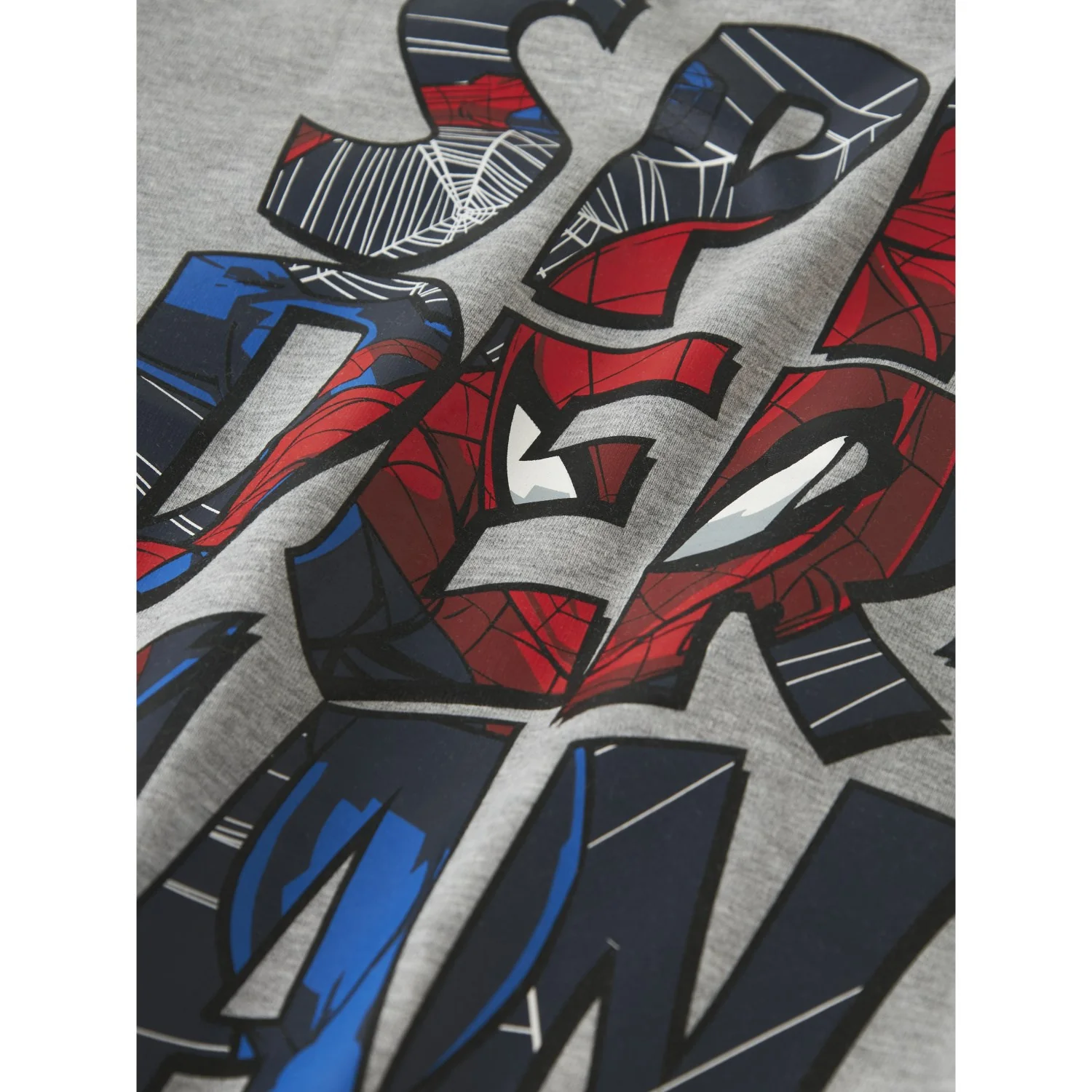 Name It Grey Melange Nmmfloyd Spider Nreg Sweat Bru Mar - Image 2