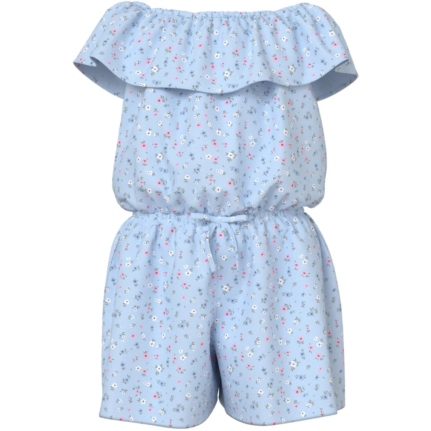 Name It Ice Water Small Floral Nkfvinaya Ss Playsuit Fffff Noos