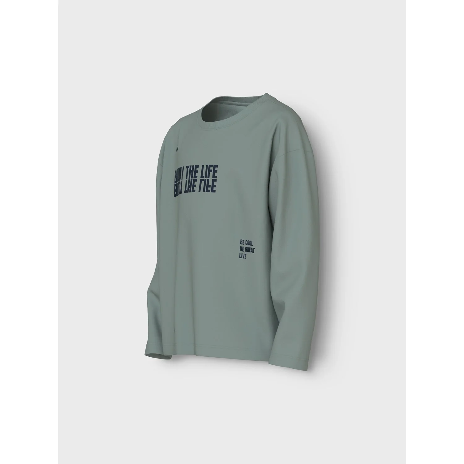 Name It Jadeite Enjoy The Life Be Cool Nkmvictor Ls Rlx Top - Image 2