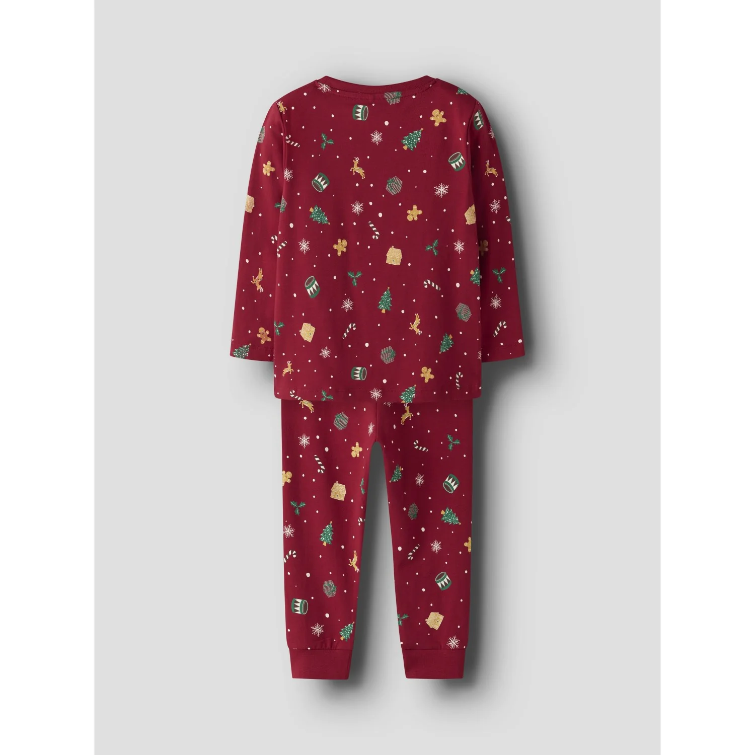Name It Jule Nattøj sæt Jester Red Xmas AOP - Image 4