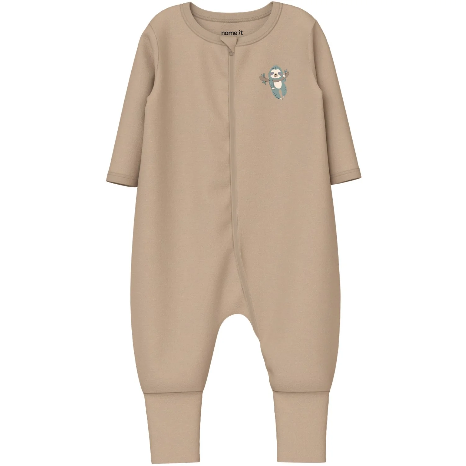 Name It Jet Stream Nbnnightsuit 2P Zip Ff Sloth Noos - Image 2