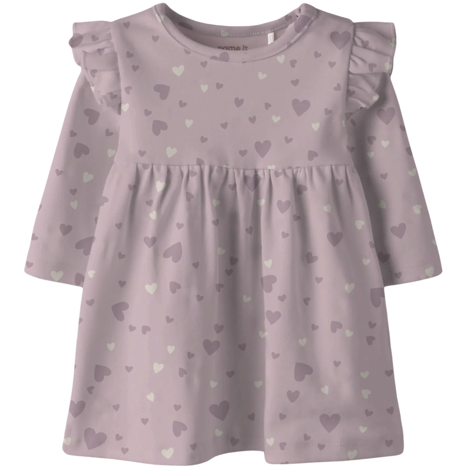 Name It Keepsake Lilac Nbfbheart Ls Kjole