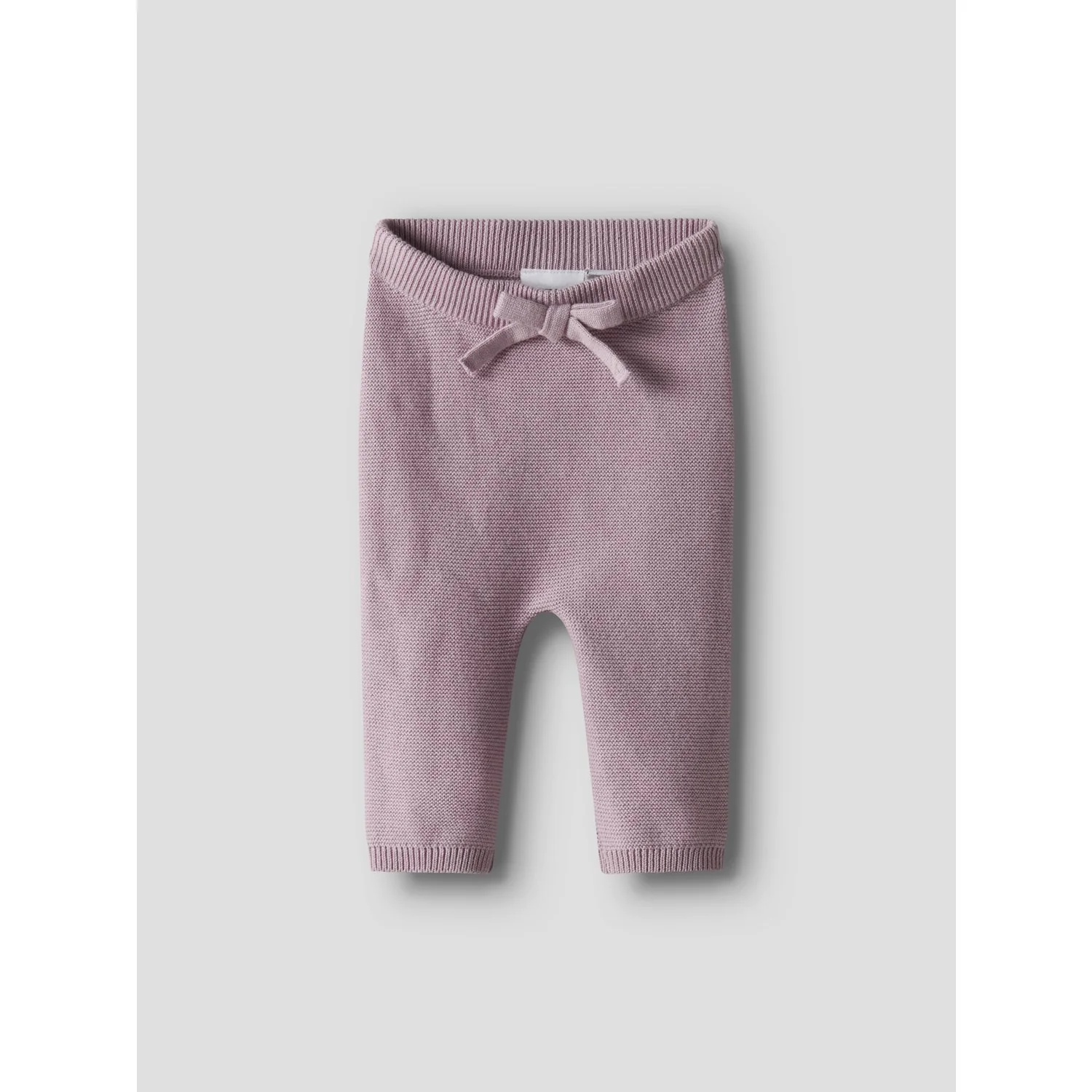 Name It Keepsake Lilac Nbfoda Strik Leggings - Image 4
