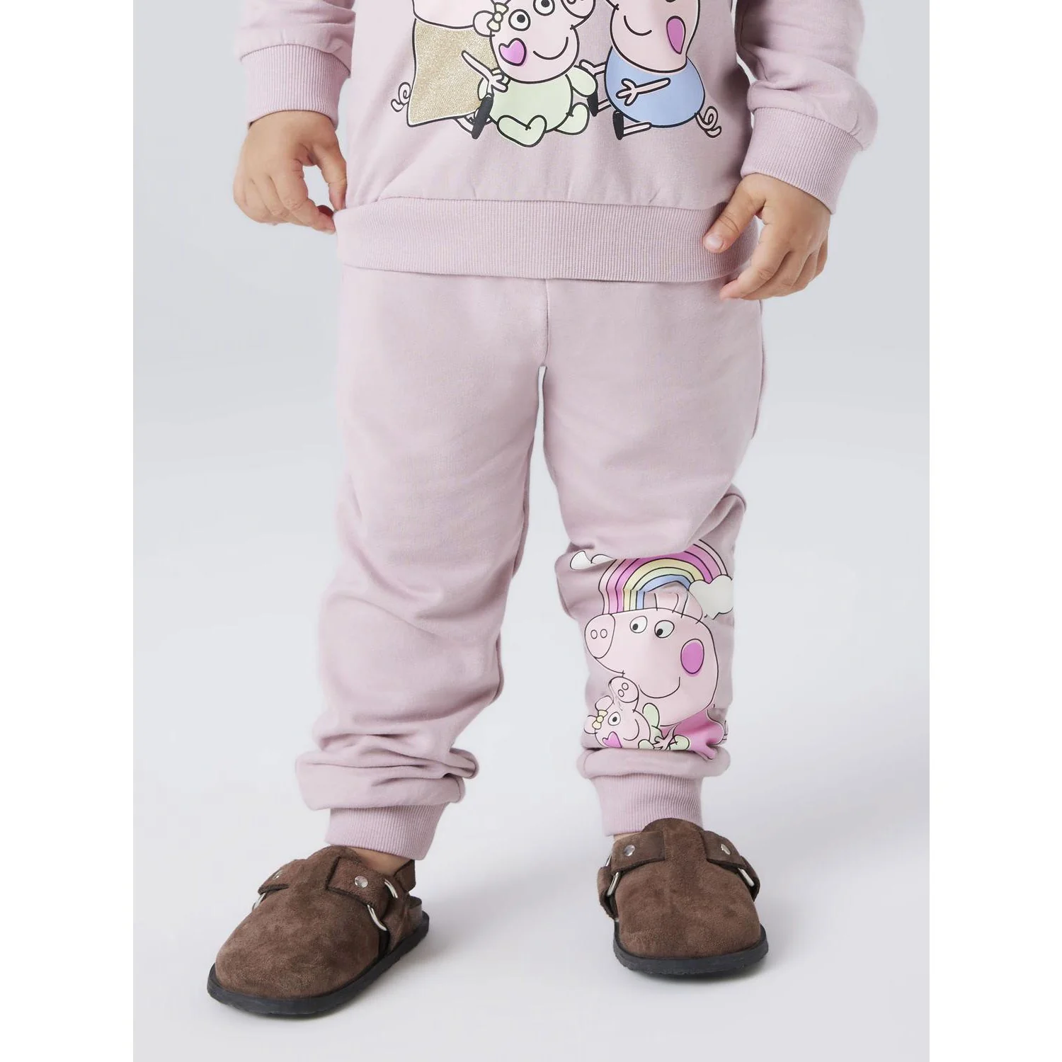Name It Keepsake Lilac Nmfnori Peppa Swe Bukser Bru Lnoos Cplg - Image 3
