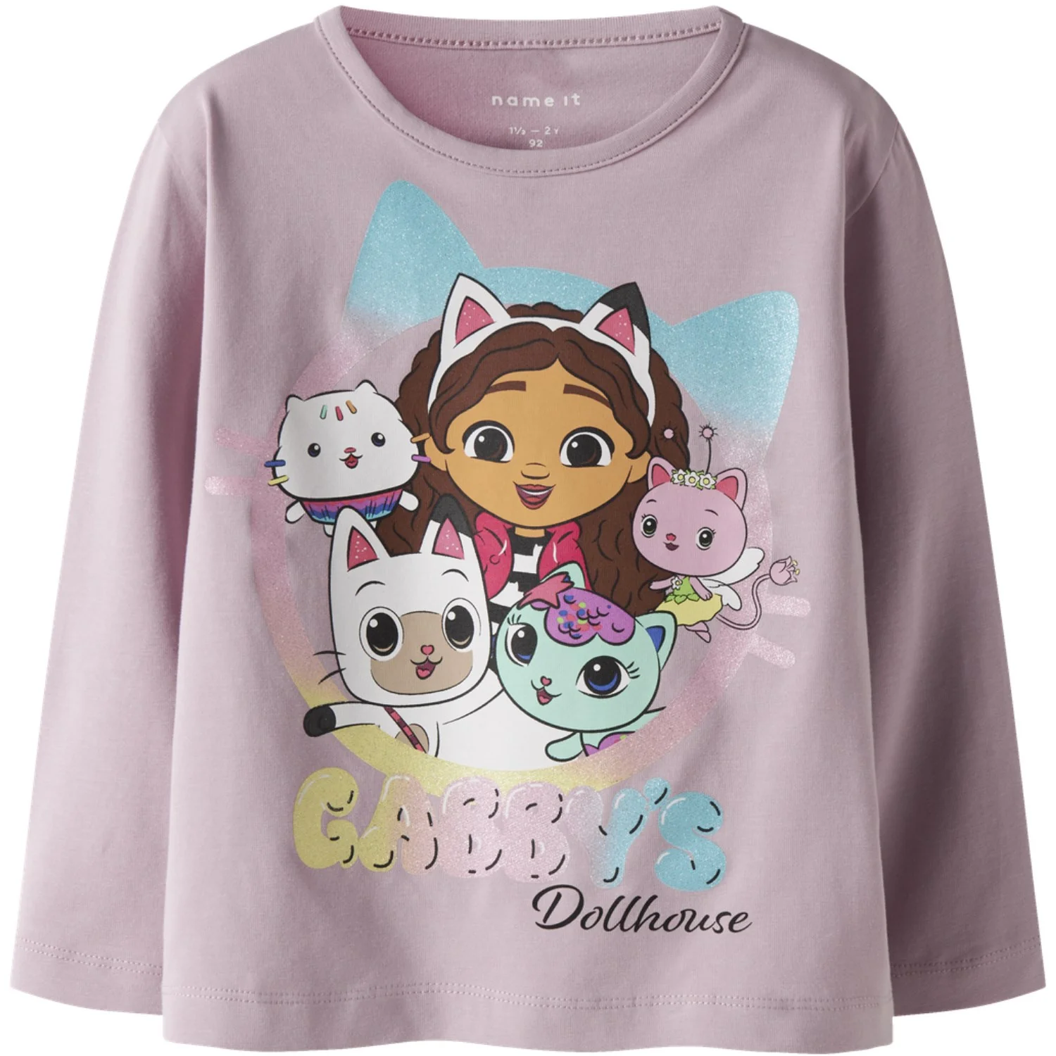 Name It Keepsake Lilac Nmfnulla Gabby Ls Nreg Top Sky