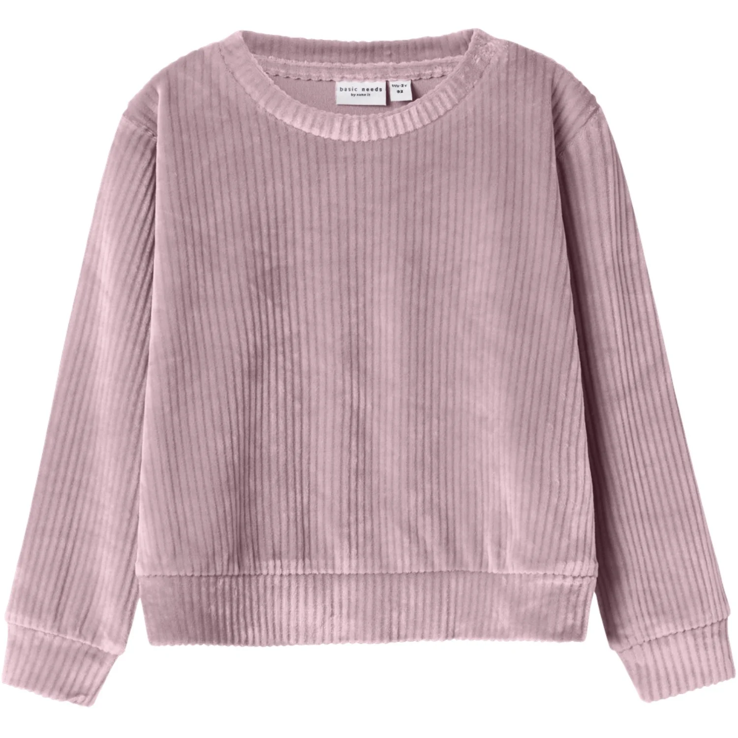 Name It Keepsake Lilac Nmfveloa Ls Velvet Short Top