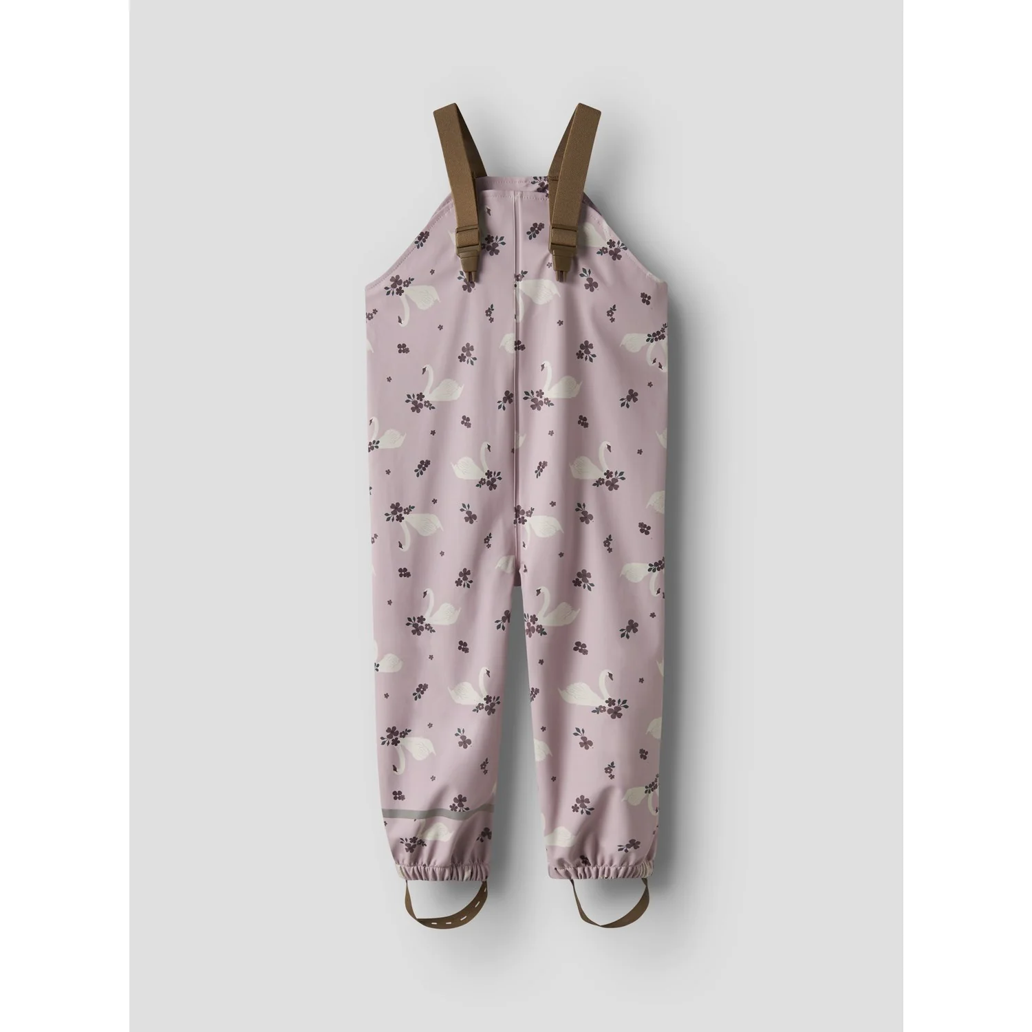 Name It Keepsake Lilac Swan Nmfdry10 Rain Sæt Aop Fo - Image 3