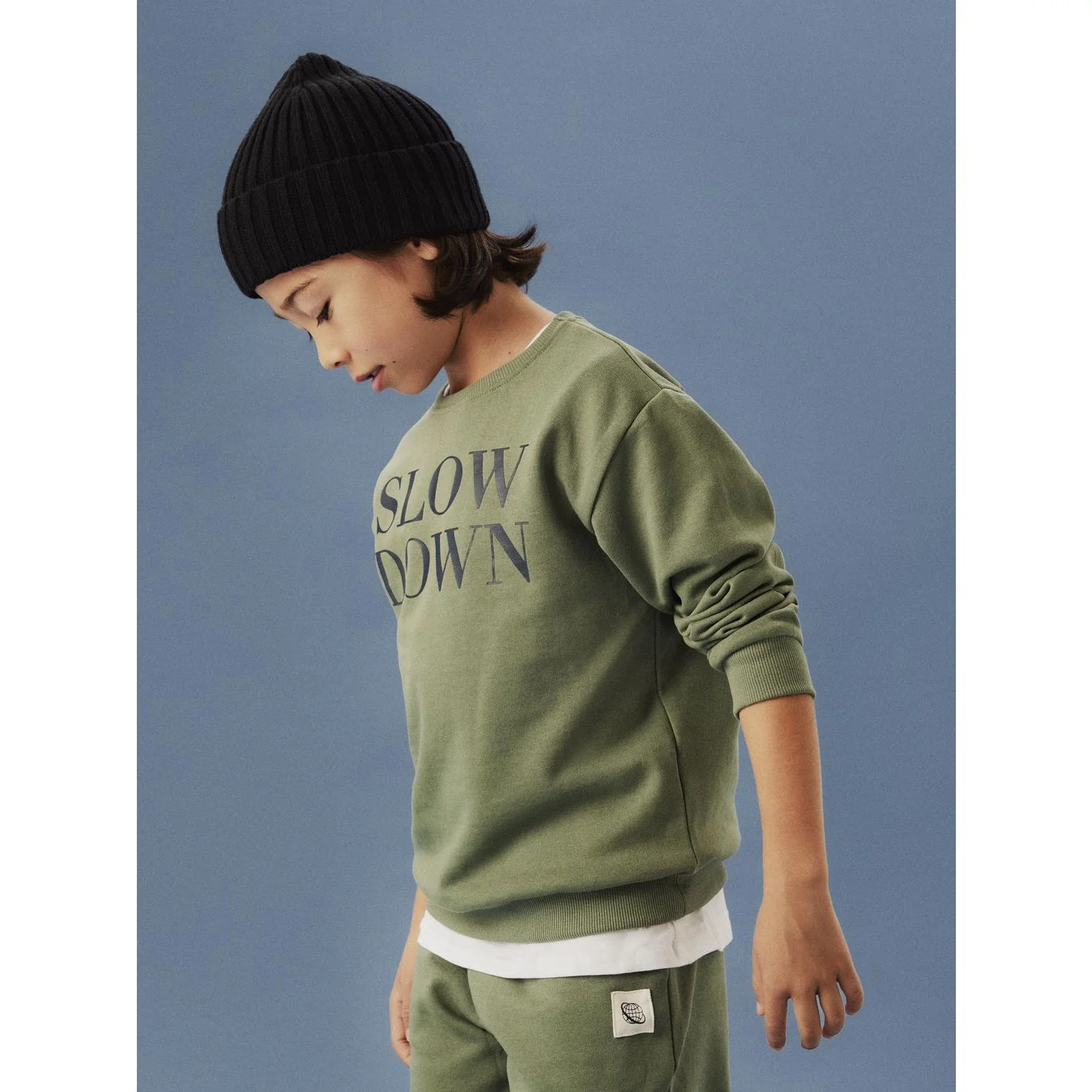 Name It Laurel Wreath Nkmnello Ls Nreg Swe Bru Pb - Image 3