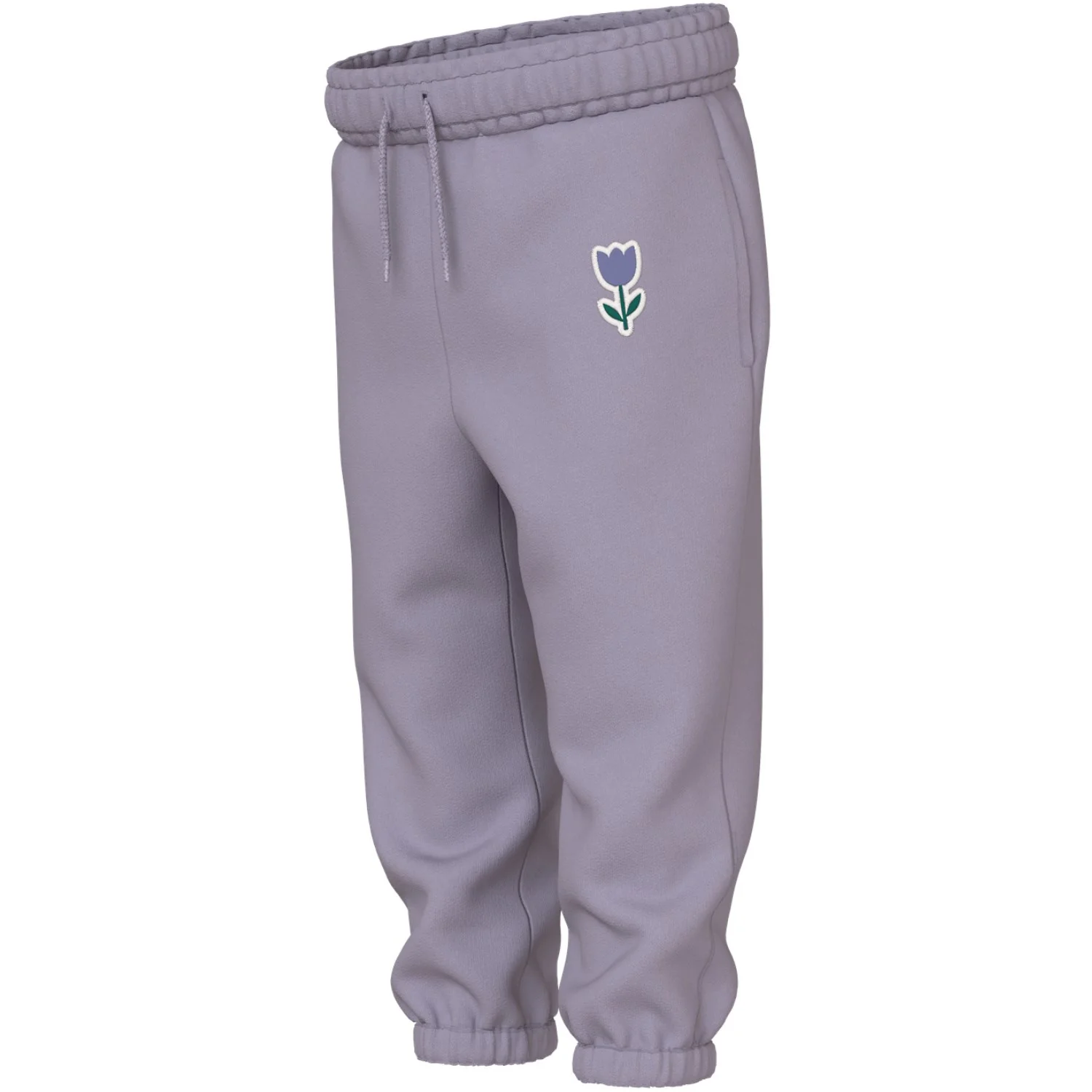 Name It Lavender Gray Tulip Nmfvallene Nreg Swe Bukser Bru - Image 2