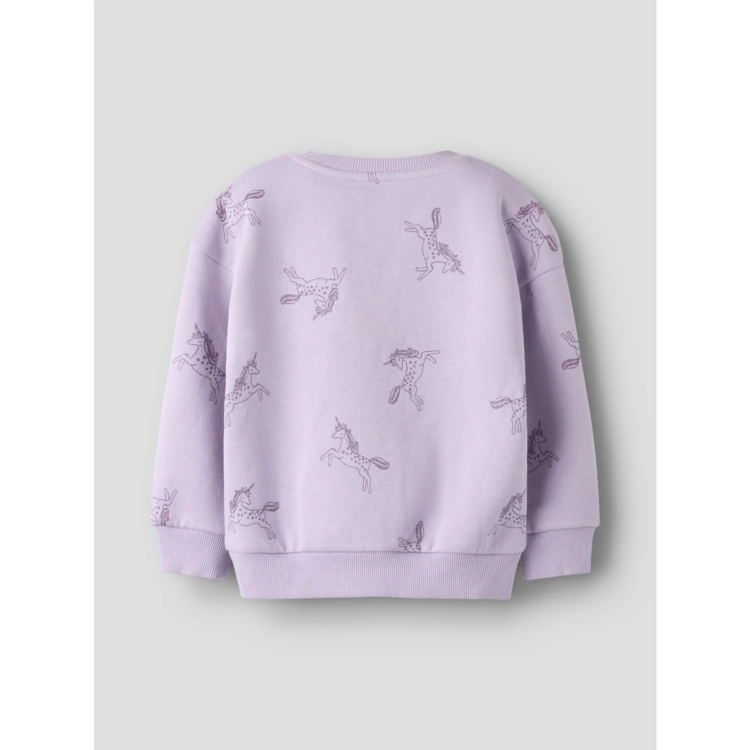 Name It Lavender Lily Nmfsolea Ls Nreg Swe Bru - Image 2
