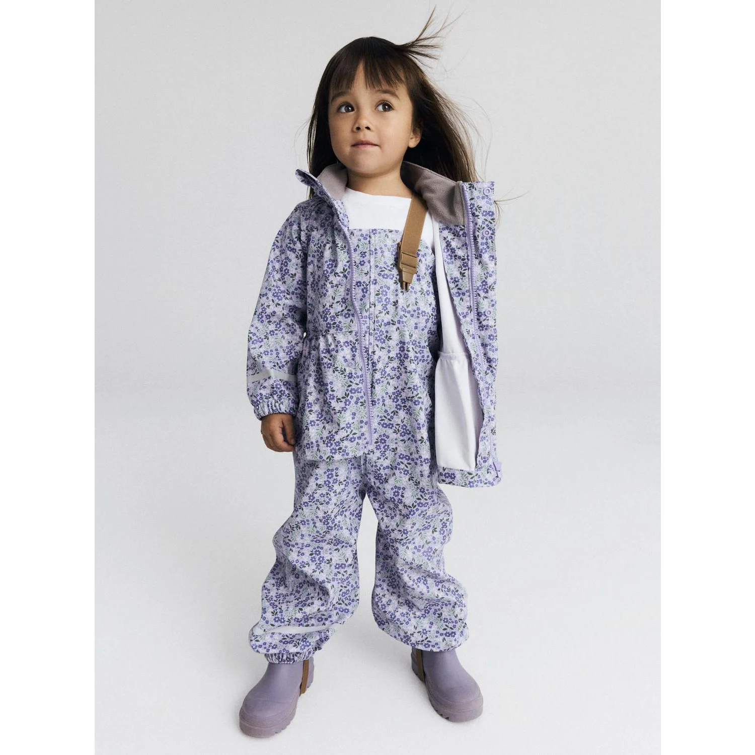 Name It Lavender Nmfdry10 Rain Sæt Au Aop Fo - Image 2
