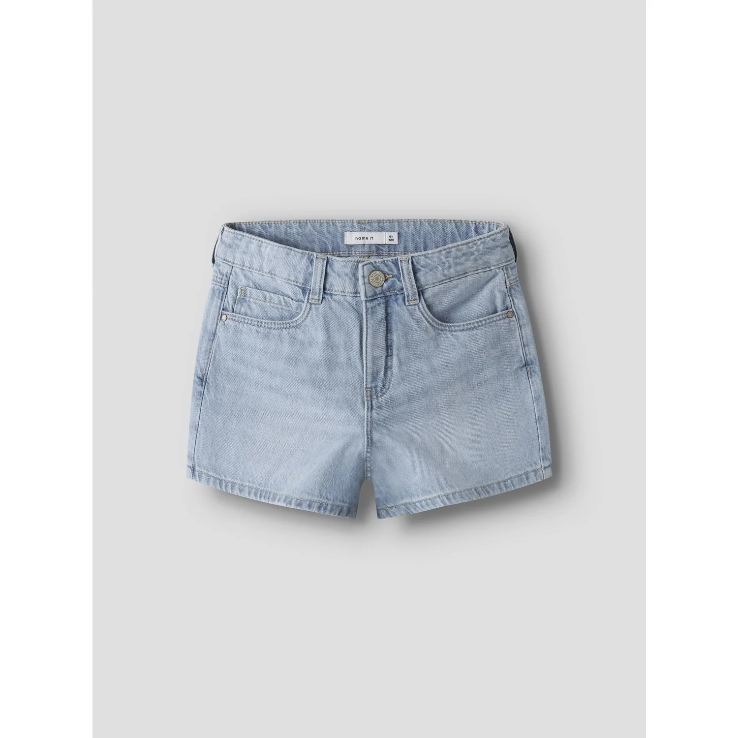 Name It Light Blue Denim Nkfrose Mor Dnm Shorts 1141-Mj Noos - Image 5