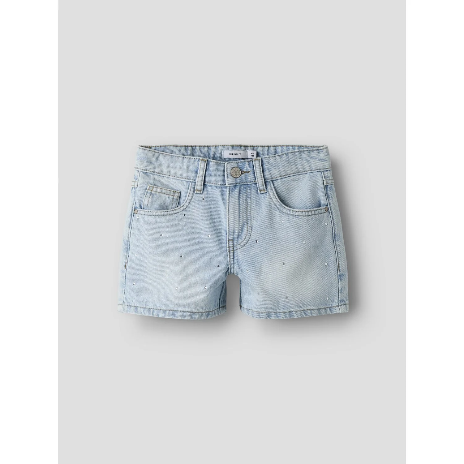 Name It Light Blue Denim Nkfrose Rhine Dnm Shorts 6042-Ac Noos - Image 5