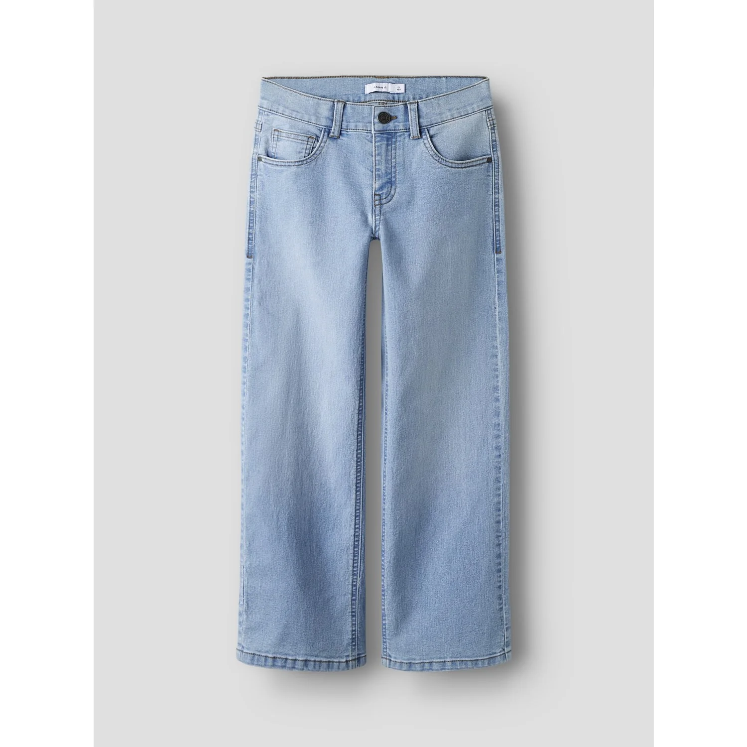 Name It Light Blue Denim Nkfrose Wide Jeans 1061-Dt Tb - Image 4