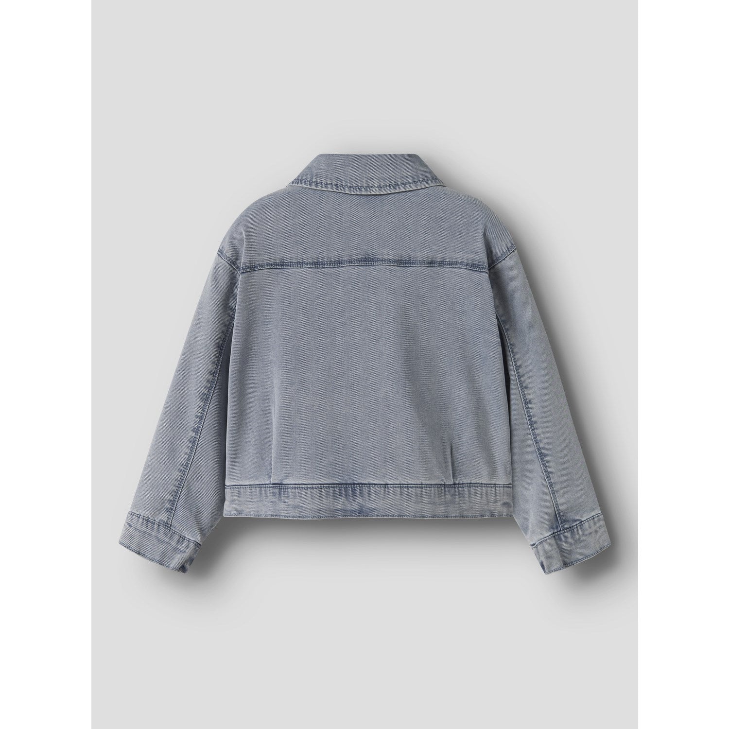 Name It Light Blue Denim Nmfjulia Dnm Flæse Jakke 6006-Yb F - Image 4